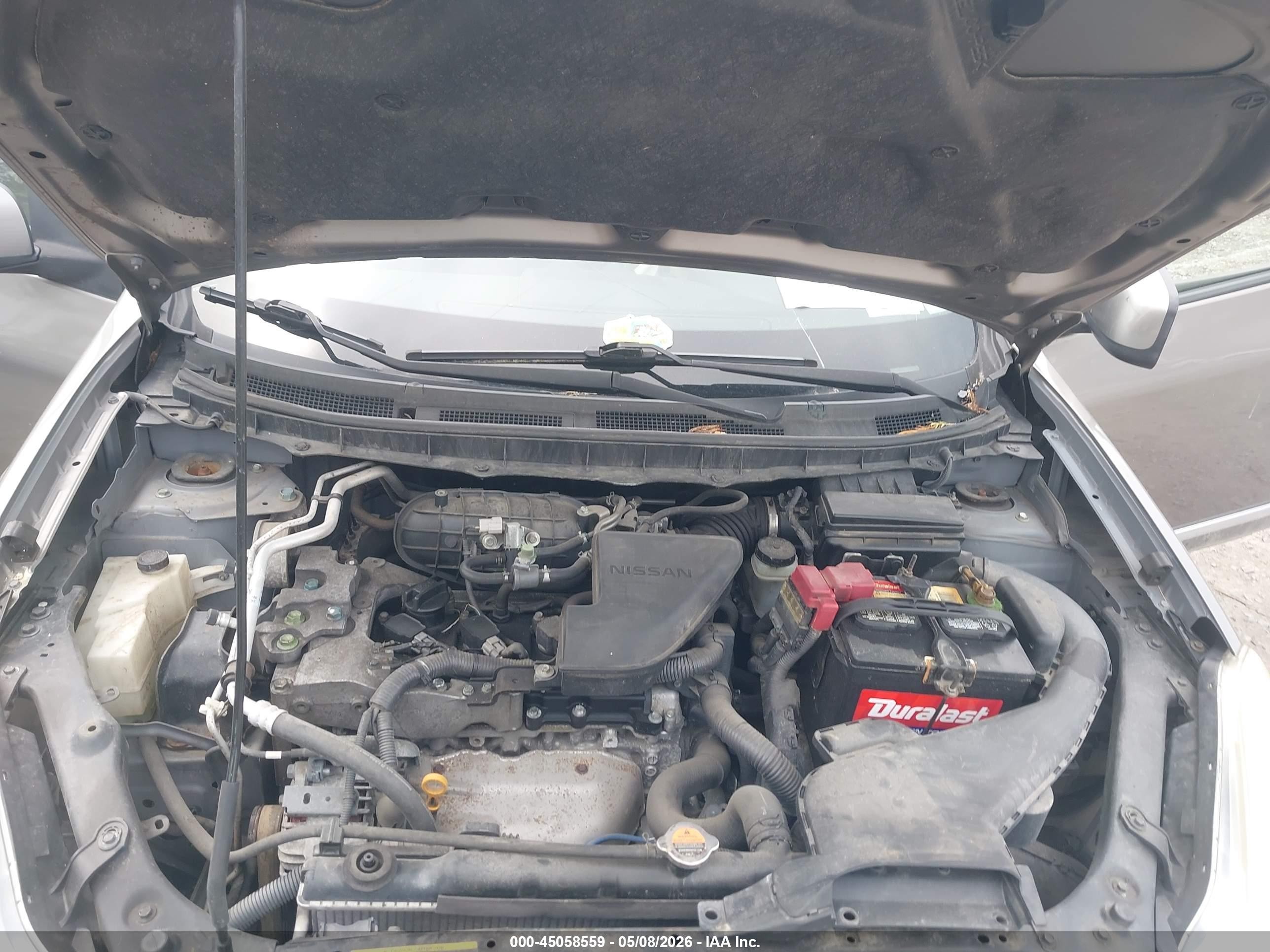 2011 Nissan Rogue Sv Серый vin: JN8AS5MV5BW682752