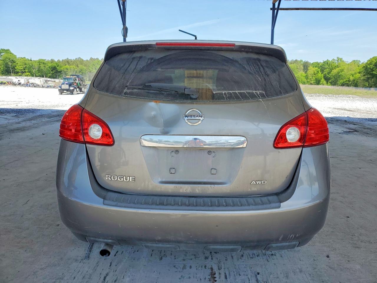 2011 Nissan Rogue S Серый vin: JN8AS5MV5BW682881