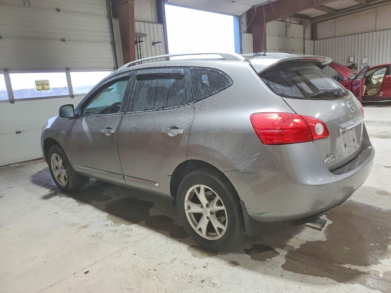 2011 Nissan Rogue S Gray vin: JN8AS5MV5BW684436