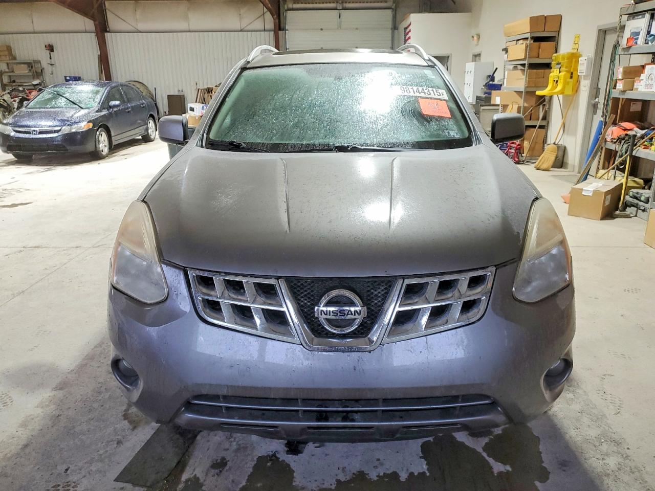 2011 Nissan Rogue S Gray vin: JN8AS5MV5BW684436