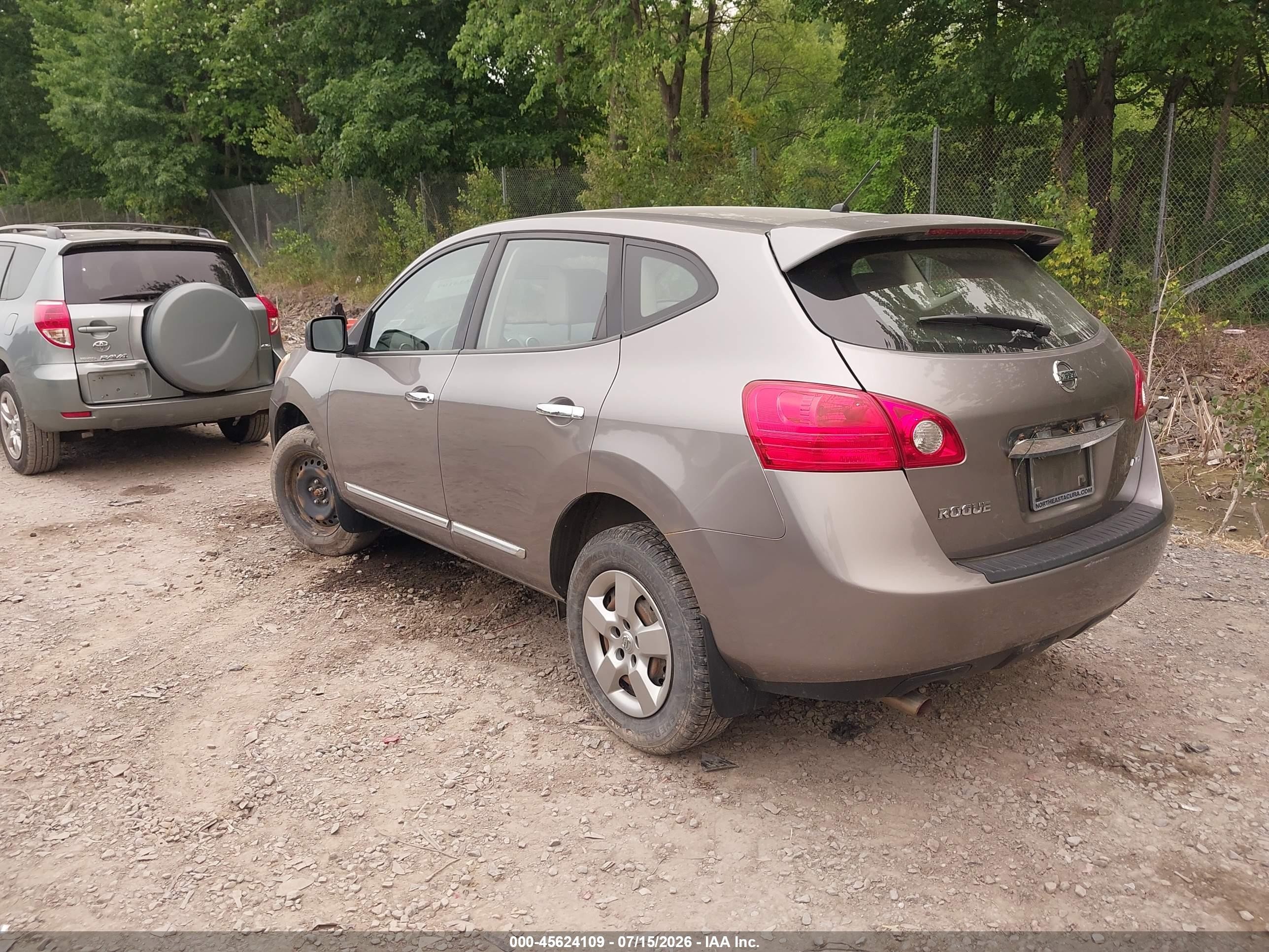 2011 Nissan Rogue S Gray vin: JN8AS5MV5BW686932