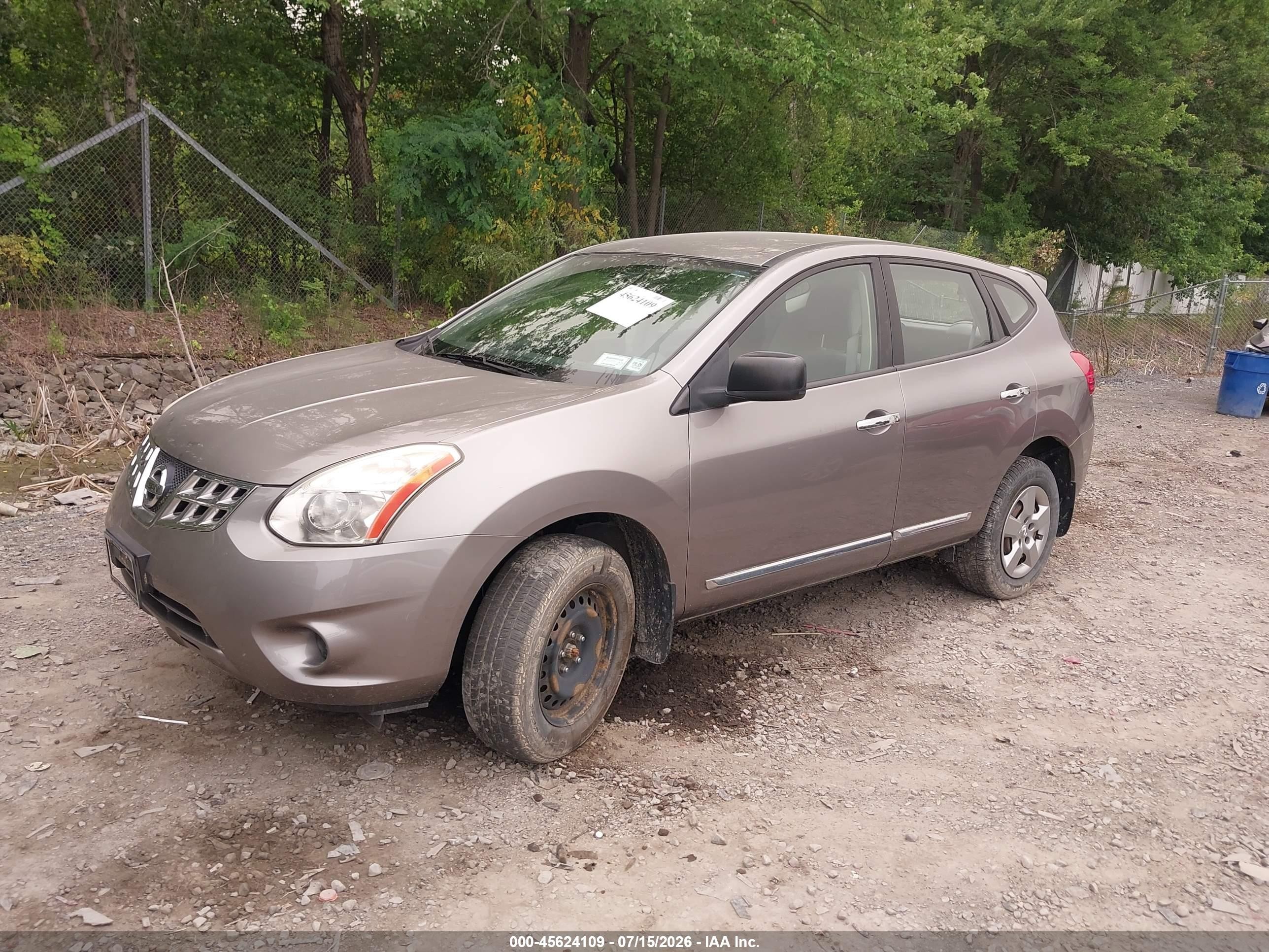 2011 Nissan Rogue S Gray vin: JN8AS5MV5BW686932