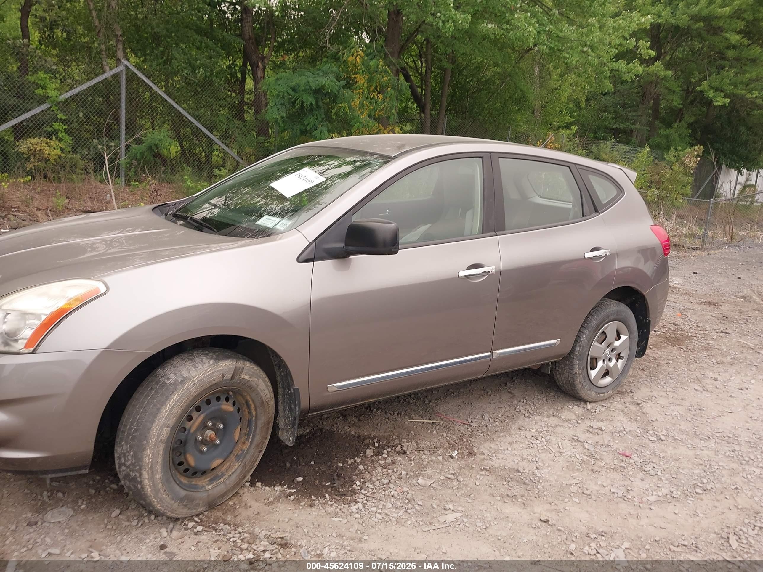 2011 Nissan Rogue S Gray vin: JN8AS5MV5BW686932