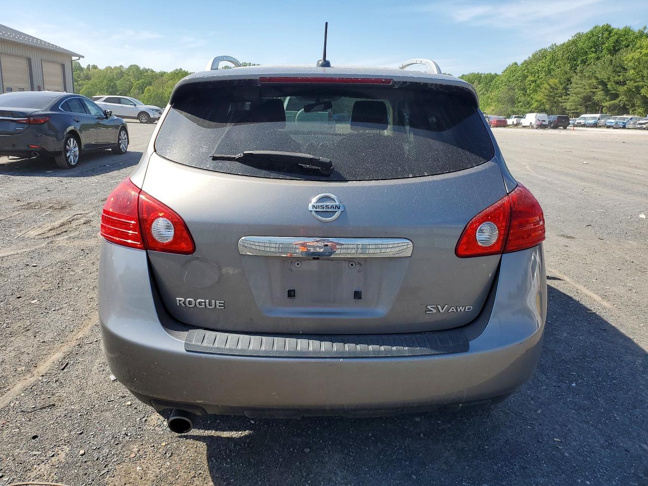 2011 Nissan Rogue S/sv/krom Gray vin: JN8AS5MV5BW687515