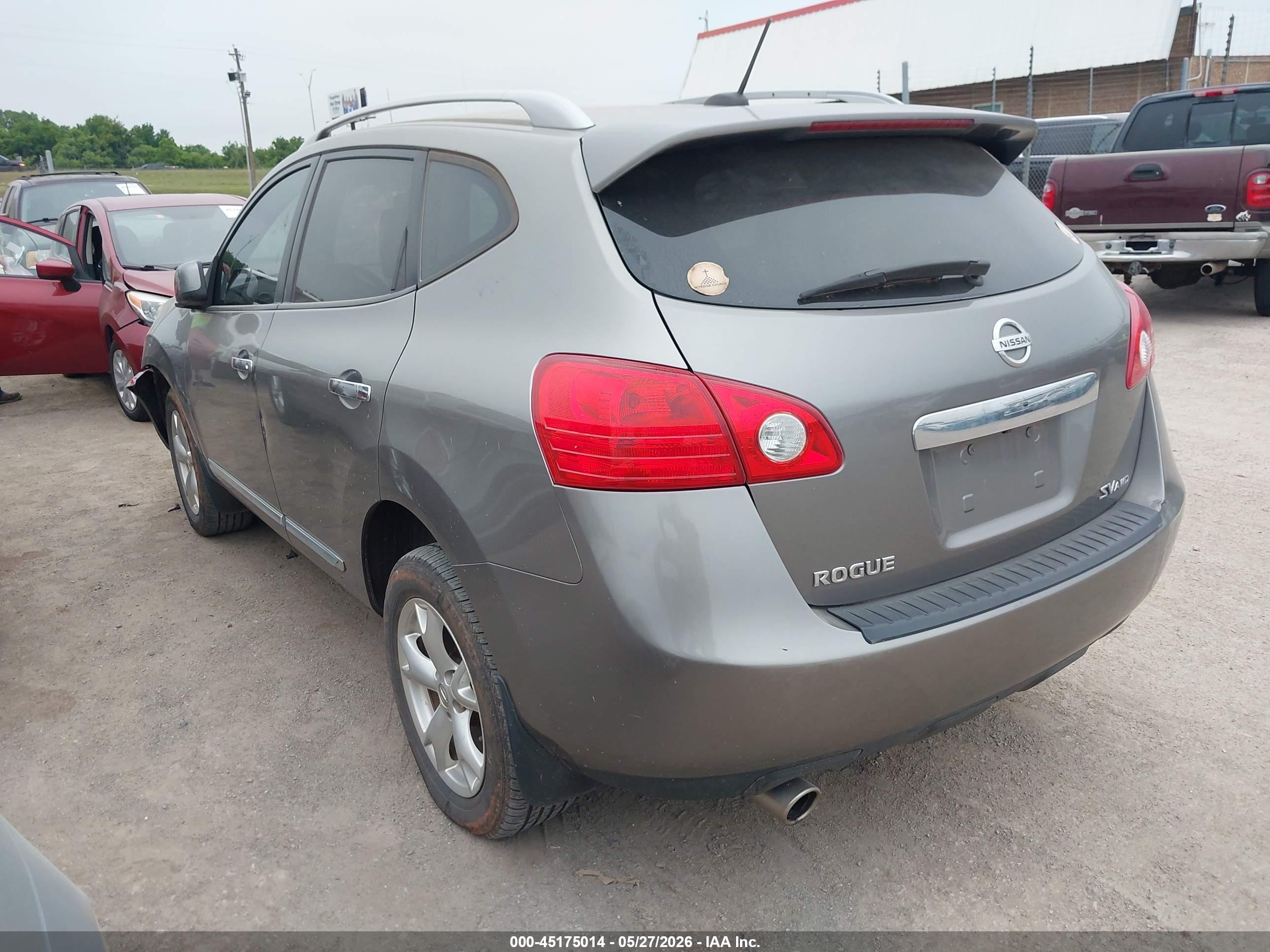 2011 Nissan Rogue Sv Silver vin: JN8AS5MV5BW689894