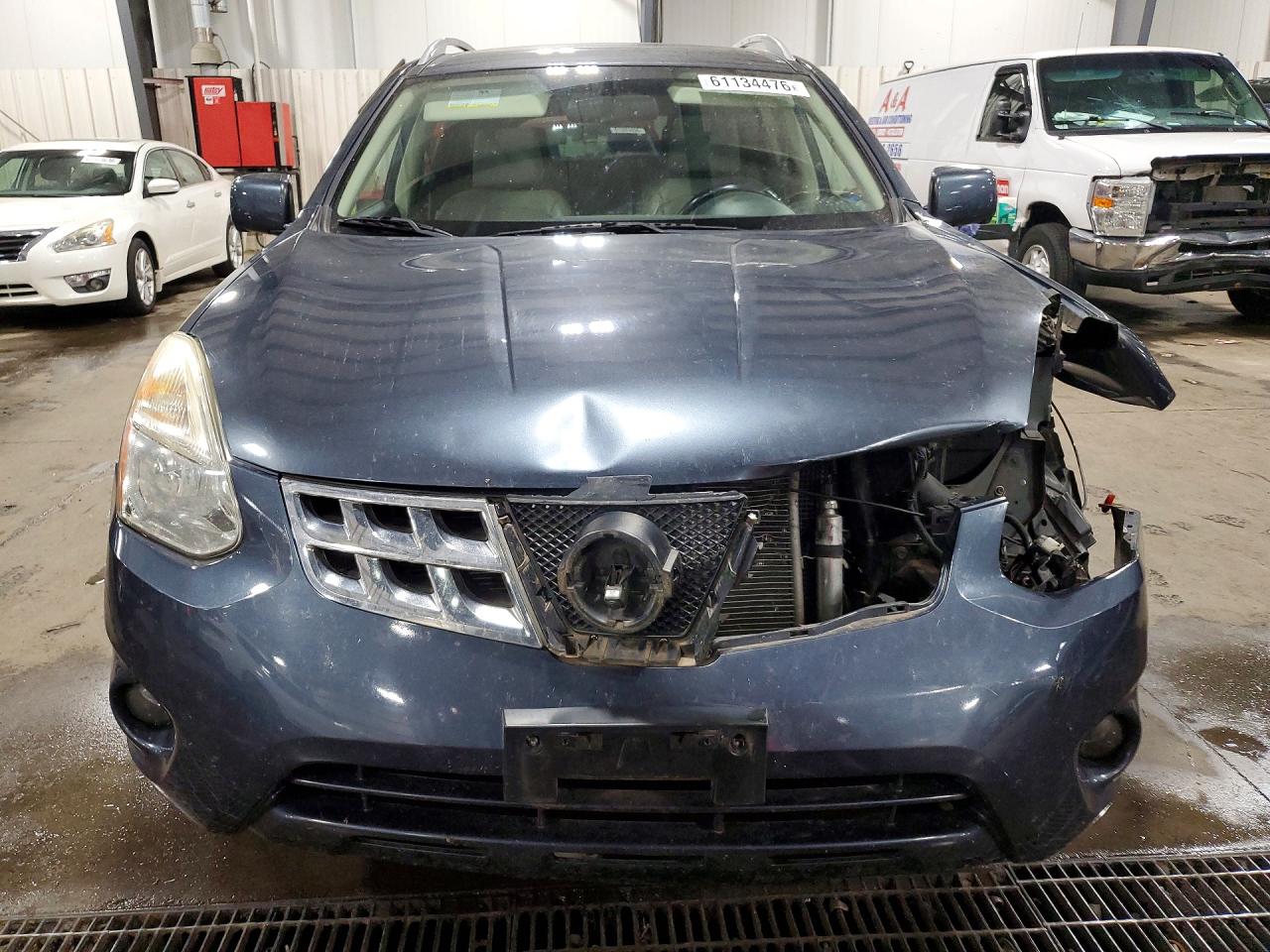 2012 Nissan Rogue S Blue vin: JN8AS5MV5CW358394