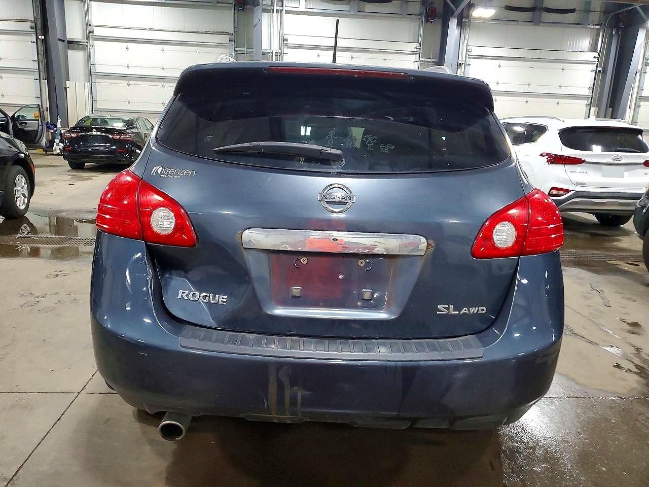 2012 Nissan Rogue S Blue vin: JN8AS5MV5CW358394