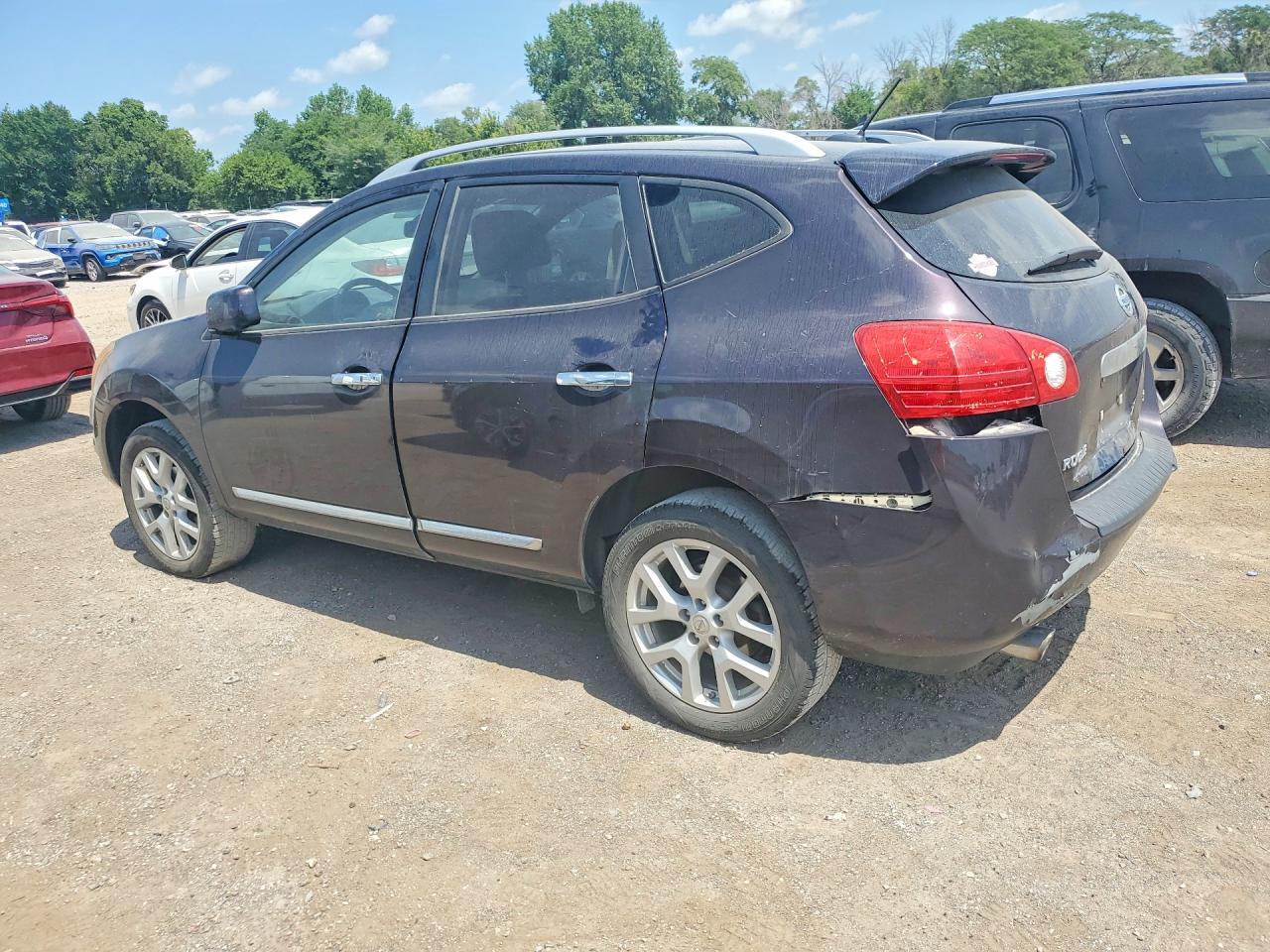 2012 Nissan Rogue S Purple vin: JN8AS5MV5CW361473