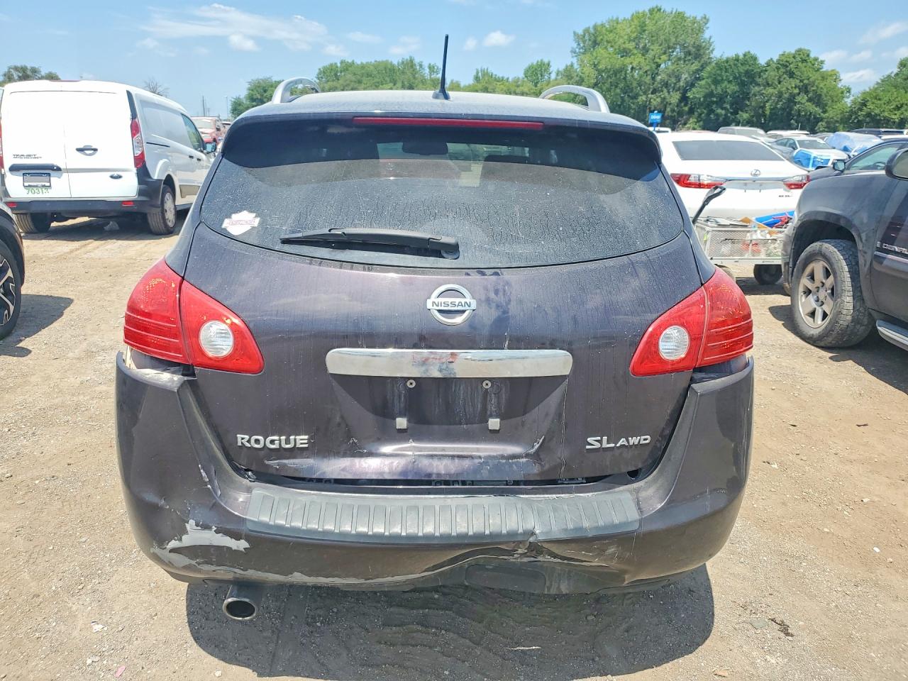 2012 Nissan Rogue S Purple vin: JN8AS5MV5CW361473