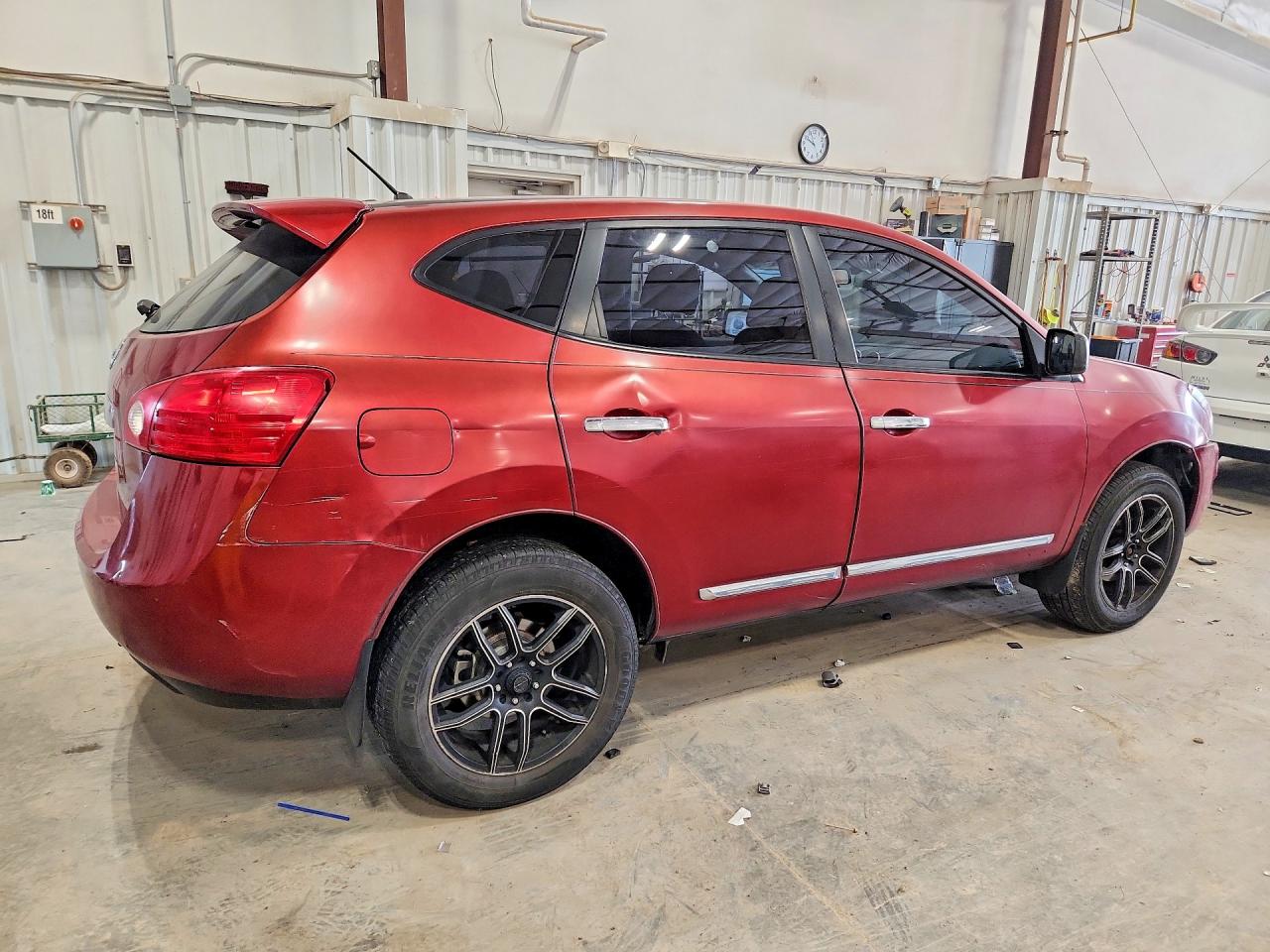 2012 Nissan Rogue S Burgundy vin: JN8AS5MV5CW361683
