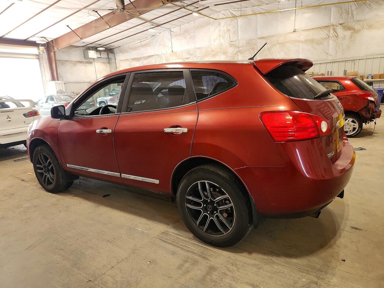 2012 Nissan Rogue S Burgundy vin: JN8AS5MV5CW361683