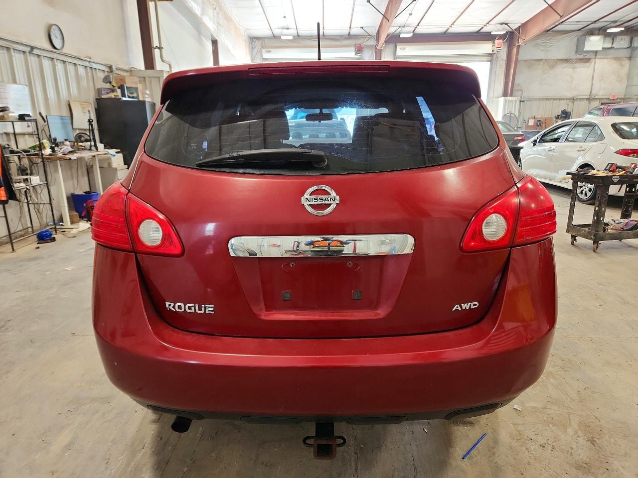 2012 Nissan Rogue S Burgundy vin: JN8AS5MV5CW361683