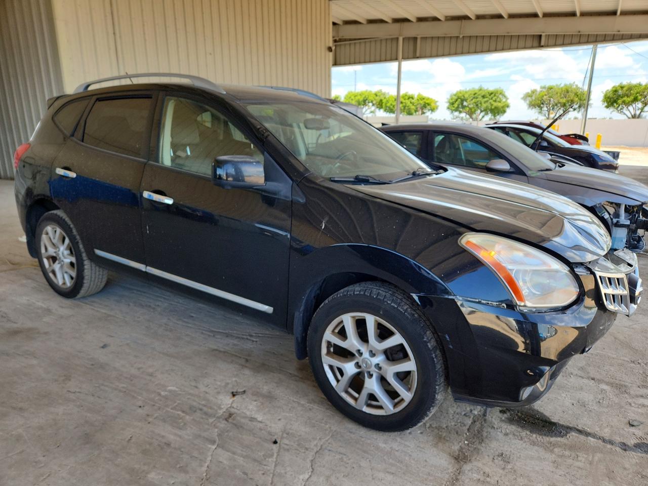 2012 Nissan Rogue S/sv Black vin: JN8AS5MV5CW367922