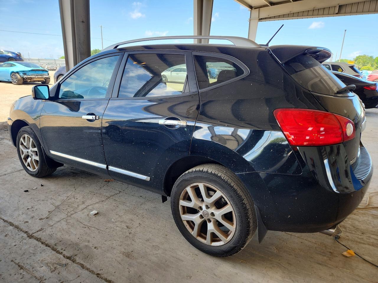 2012 Nissan Rogue S/sv Black vin: JN8AS5MV5CW367922