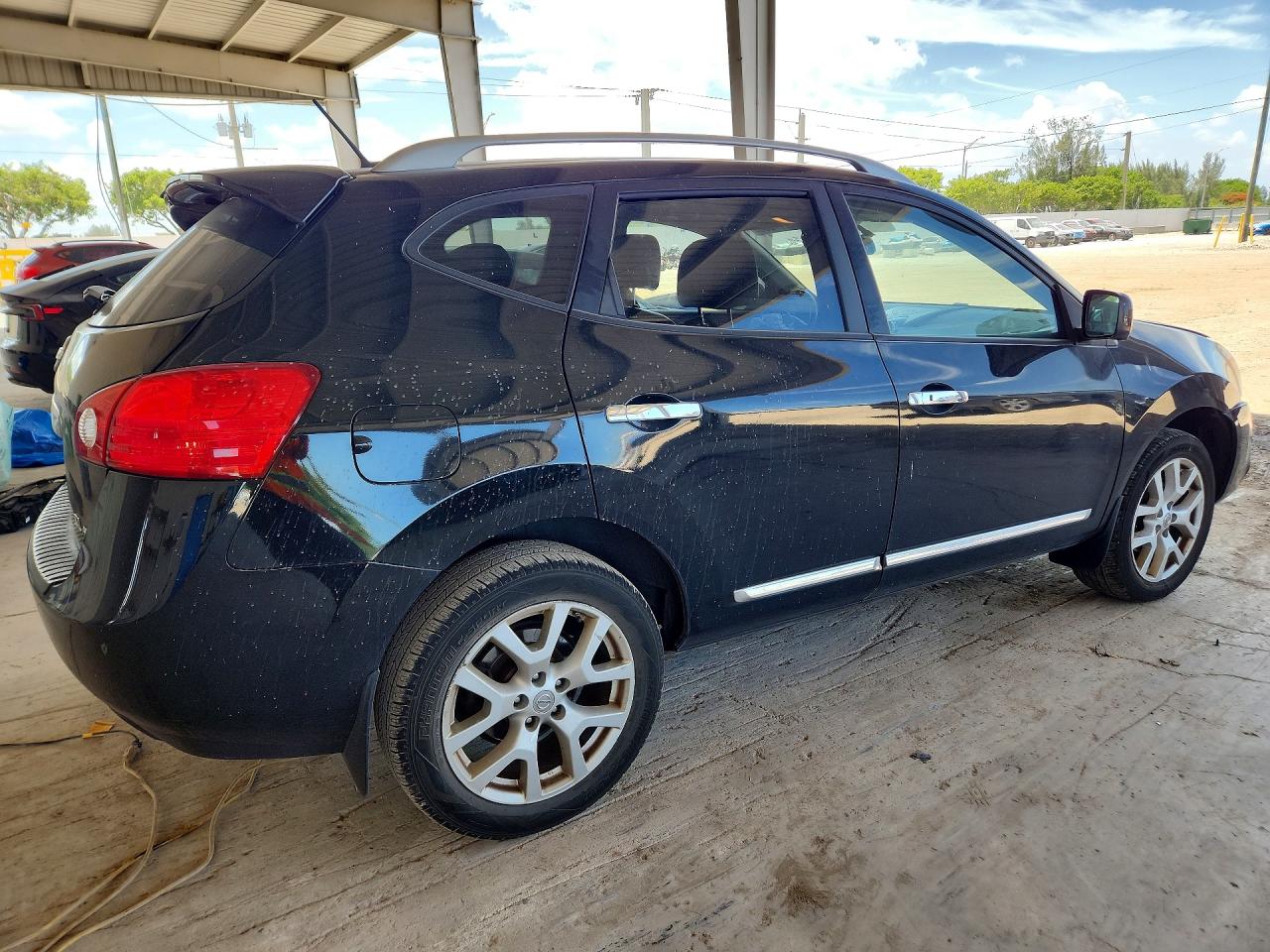2012 Nissan Rogue S/sv Black vin: JN8AS5MV5CW367922