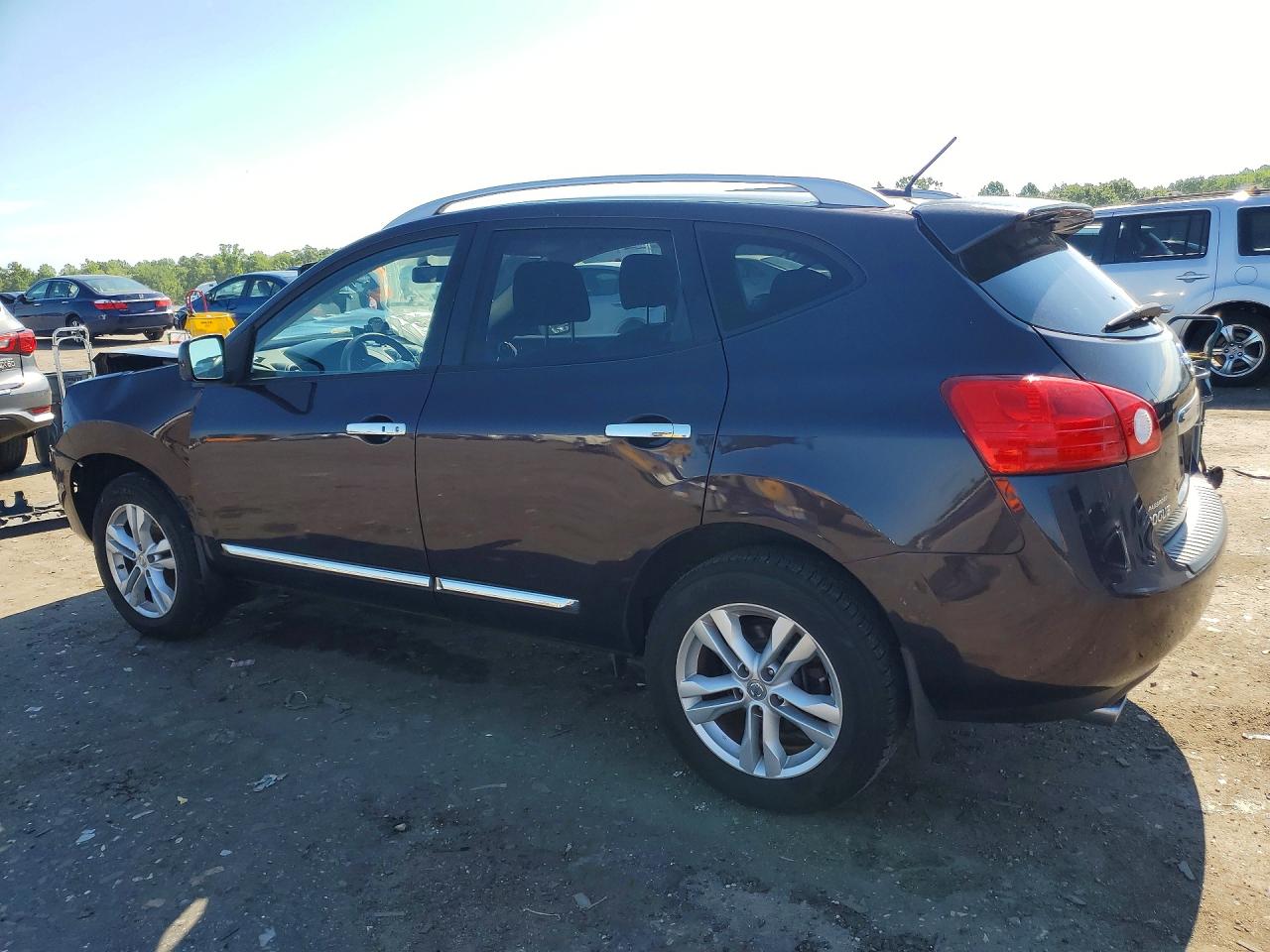 2012 Nissan Rogue S Фиолетовый vin: JN8AS5MV5CW371064