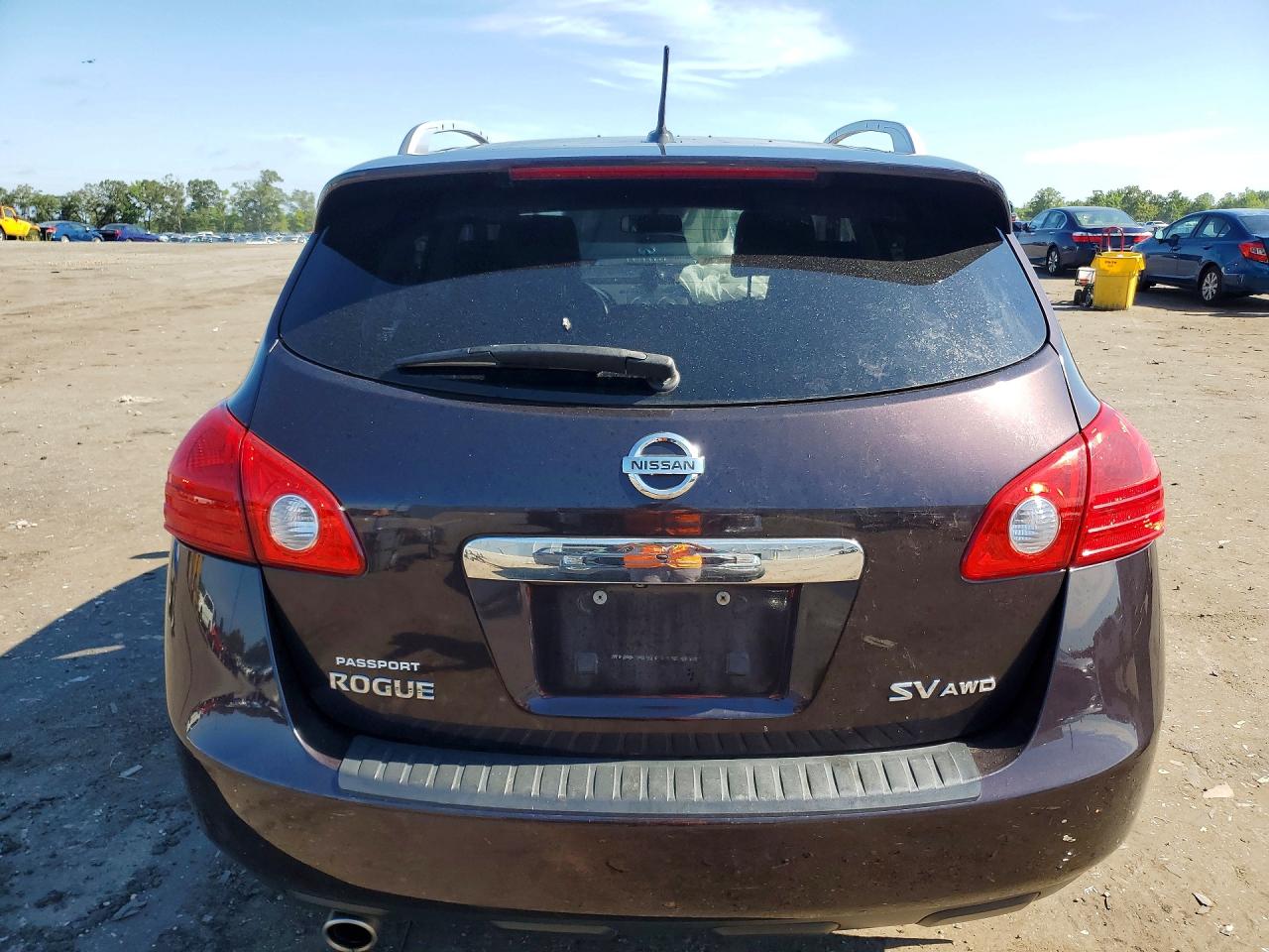 2012 Nissan Rogue S Фиолетовый vin: JN8AS5MV5CW371064