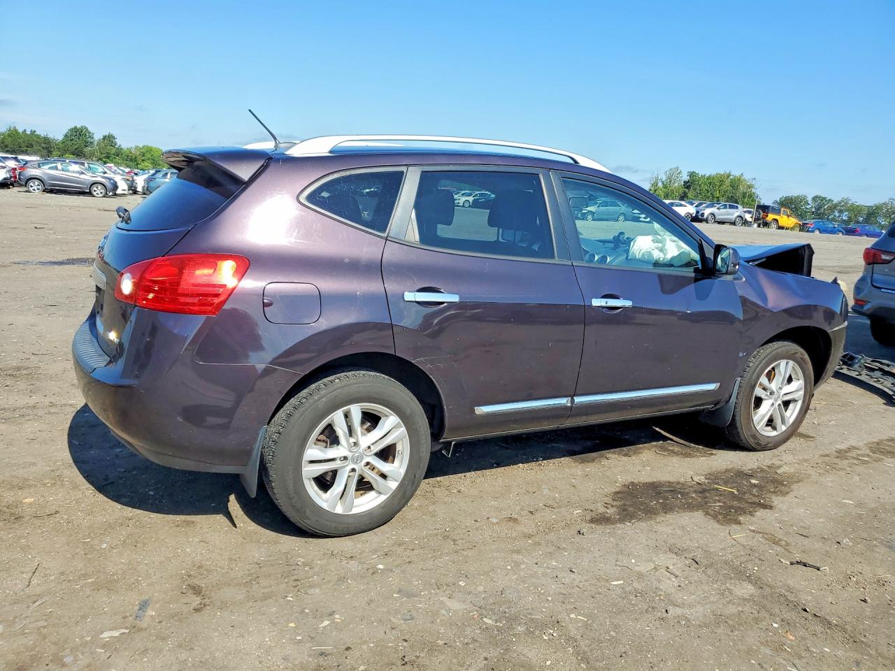 2012 Nissan Rogue S Фиолетовый vin: JN8AS5MV5CW371064