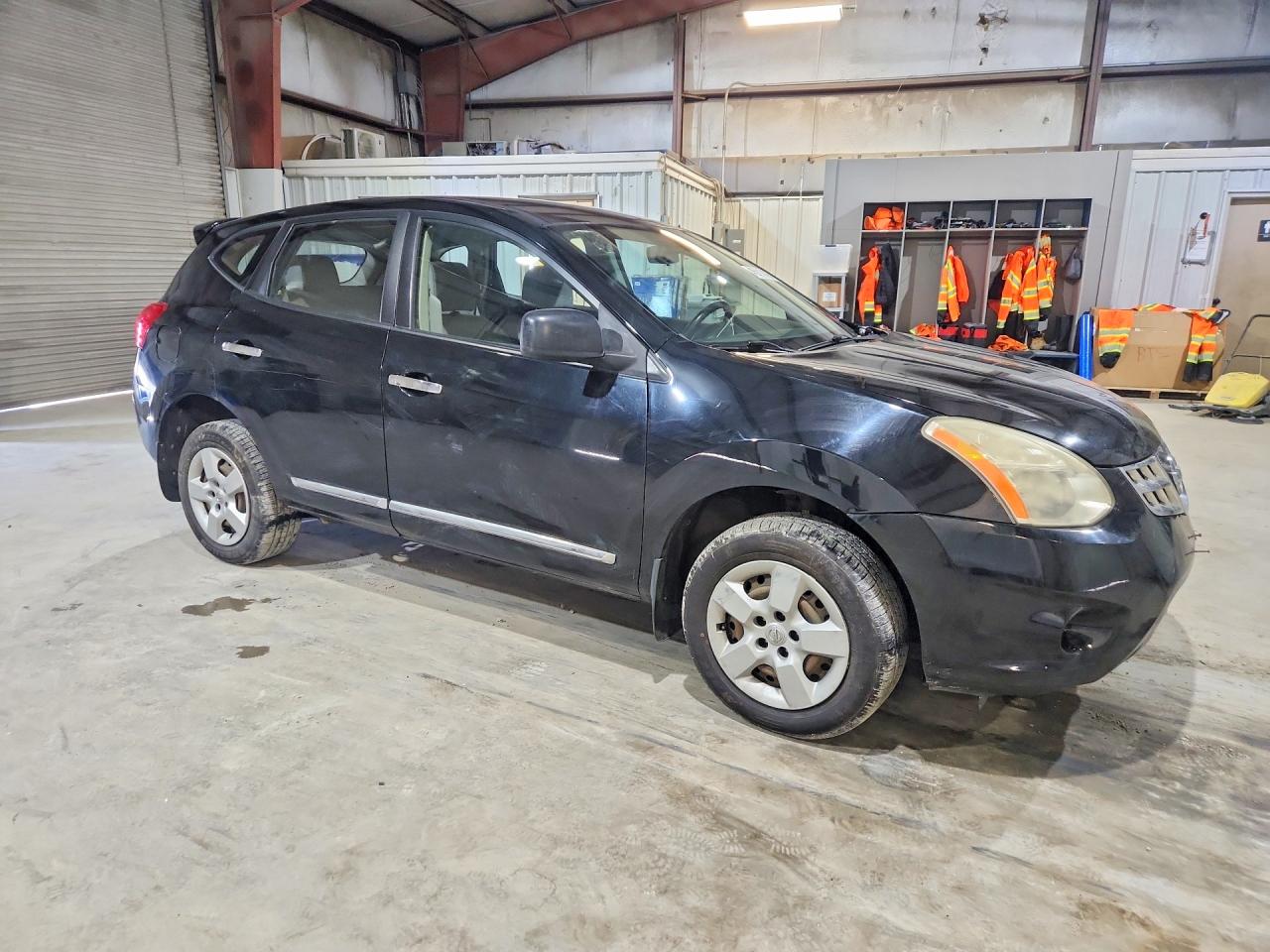 2012 Nissan Rogue S Black vin: JN8AS5MV5CW375566
