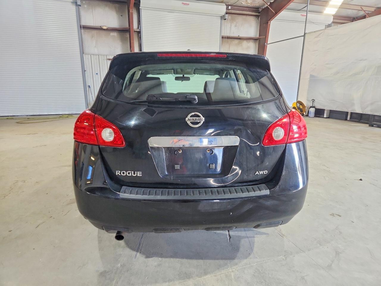2012 Nissan Rogue S Black vin: JN8AS5MV5CW375566