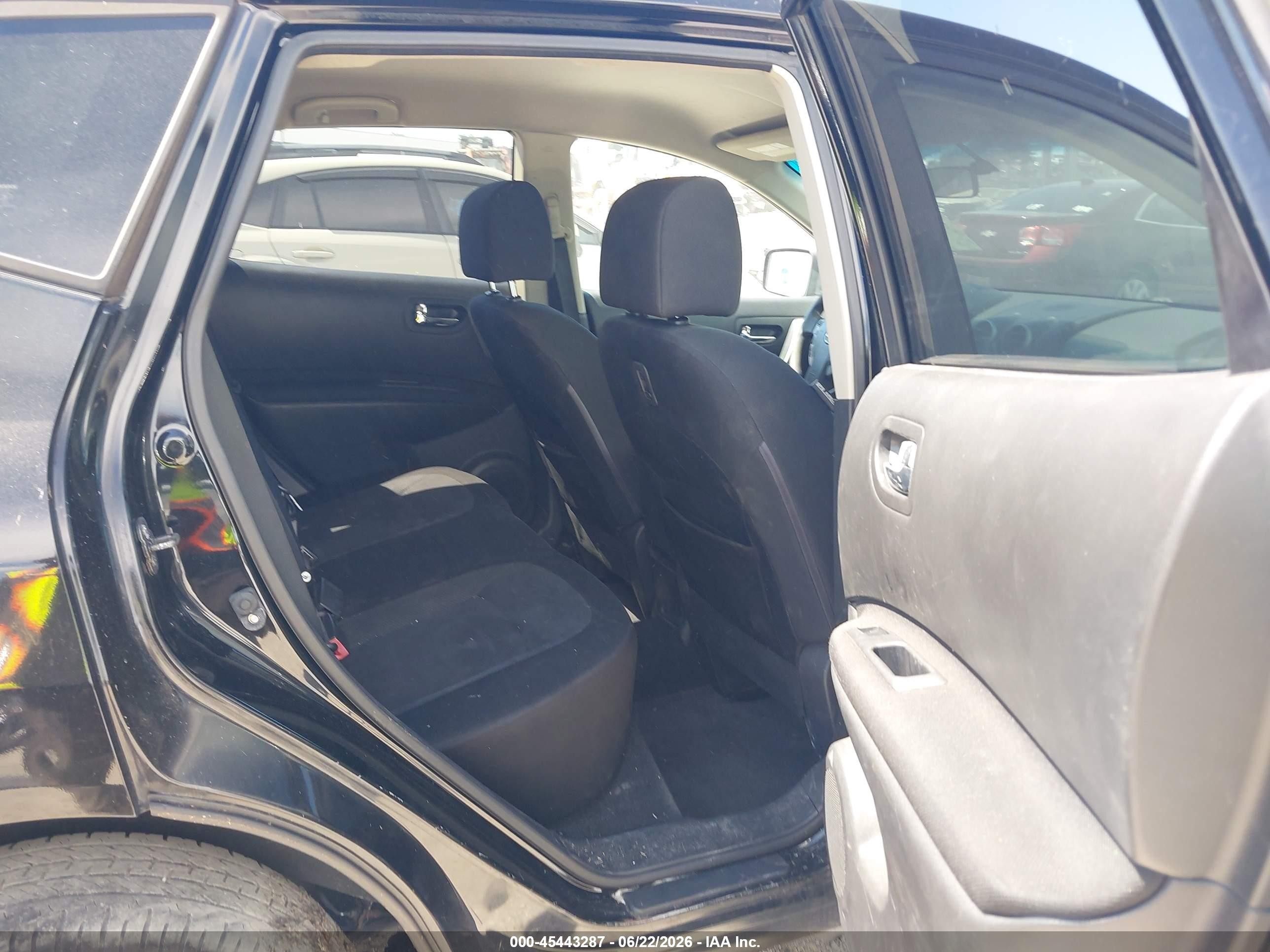 2012 Nissan Rogue S Black vin: JN8AS5MV5CW377303