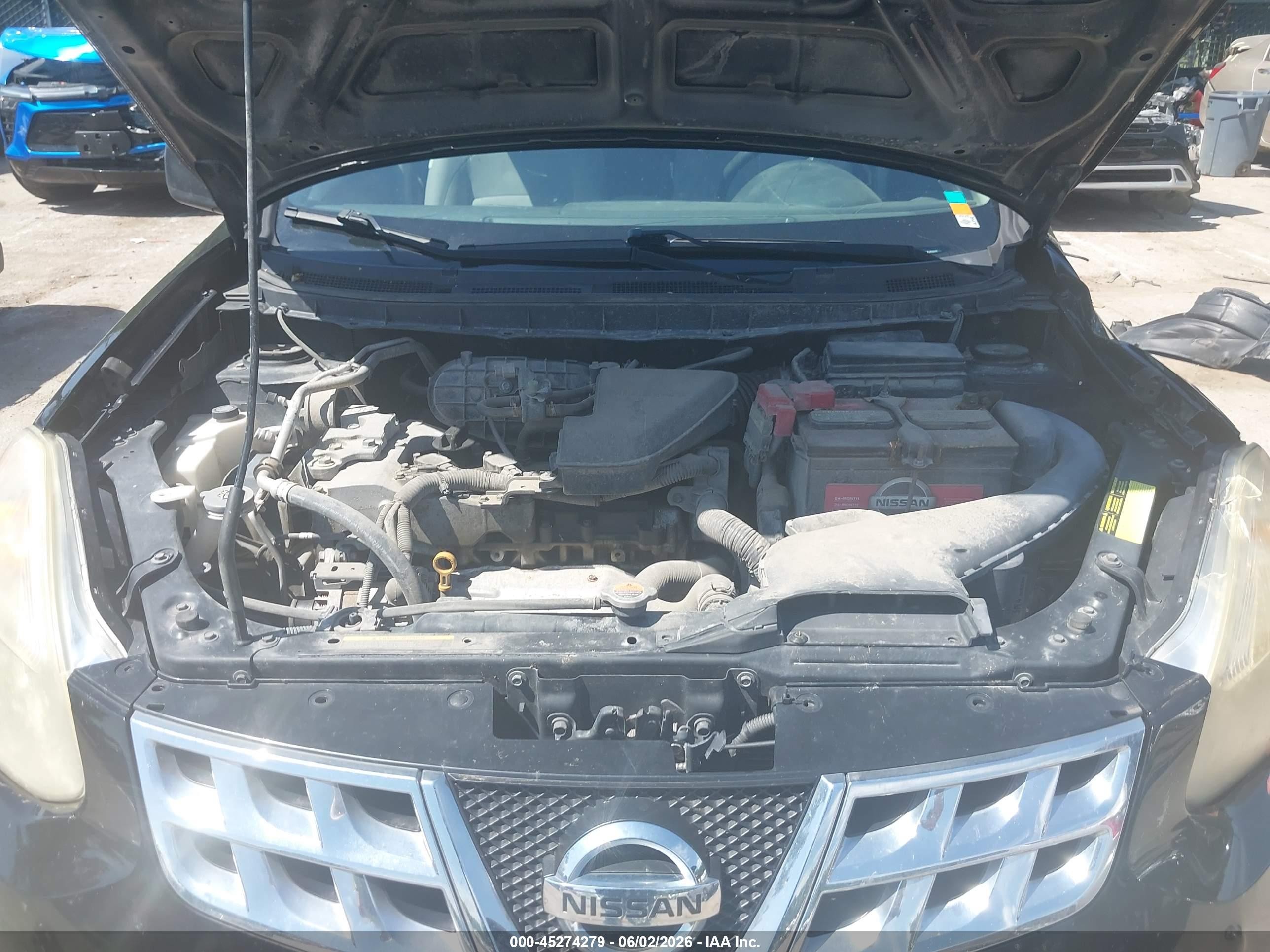 2012 Nissan Rogue S Black vin: JN8AS5MV5CW380699