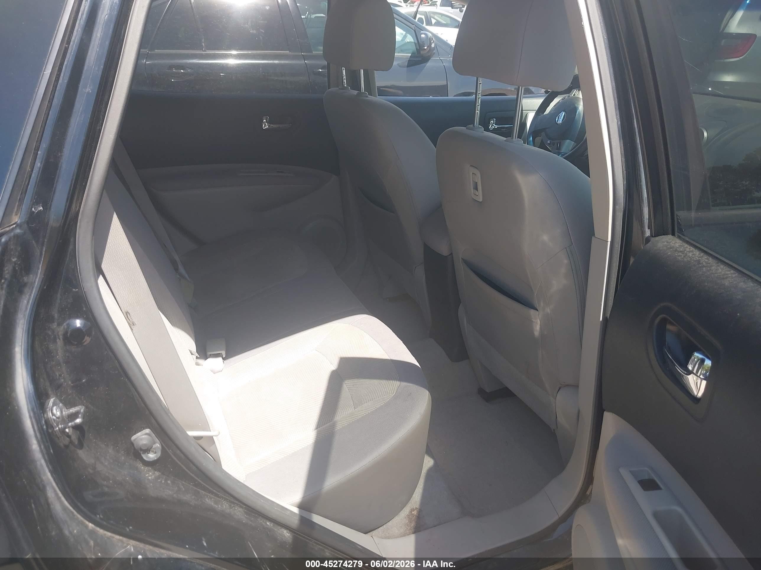 2012 Nissan Rogue S Black vin: JN8AS5MV5CW380699