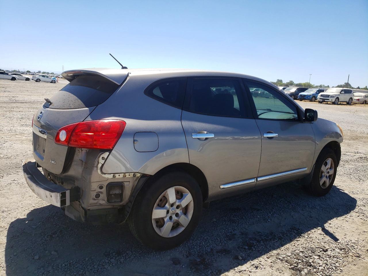 2012 Nissan Rogue S Gray vin: JN8AS5MV5CW387054