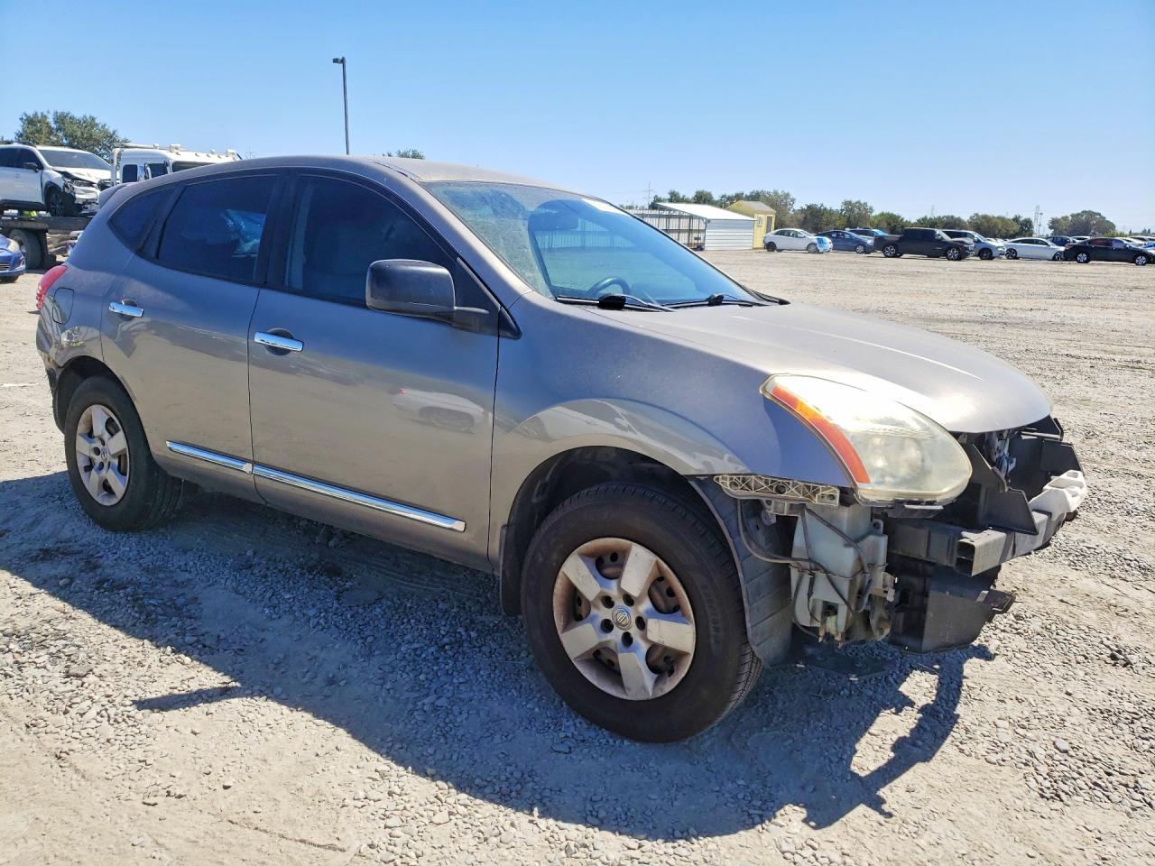 2012 Nissan Rogue S Gray vin: JN8AS5MV5CW387054