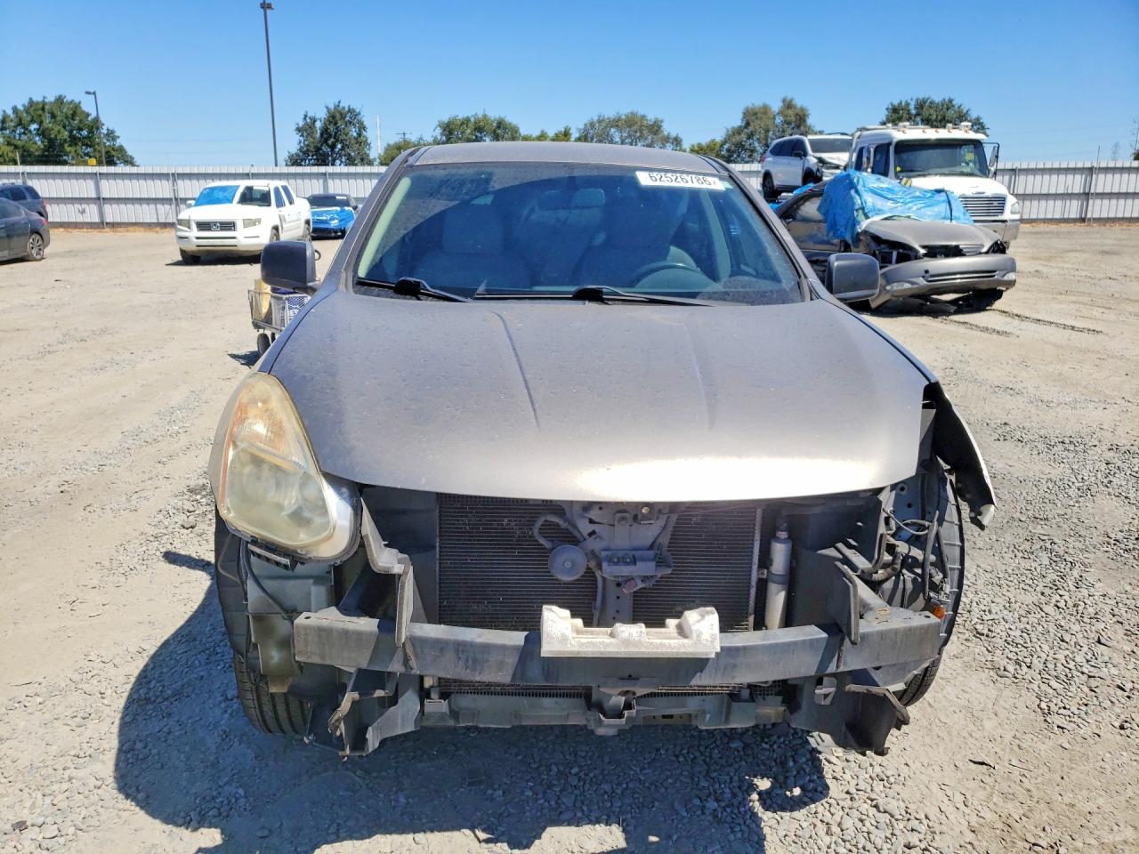 2012 Nissan Rogue S Gray vin: JN8AS5MV5CW387054