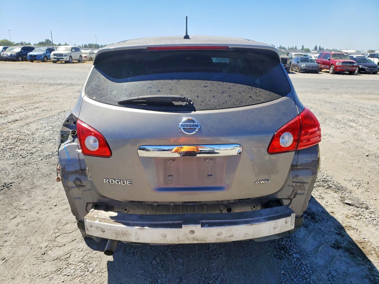 2012 Nissan Rogue S Gray vin: JN8AS5MV5CW387054