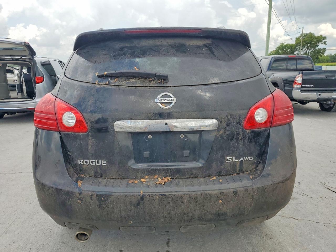 2012 Nissan Rogue S Черный vin: JN8AS5MV5CW388303