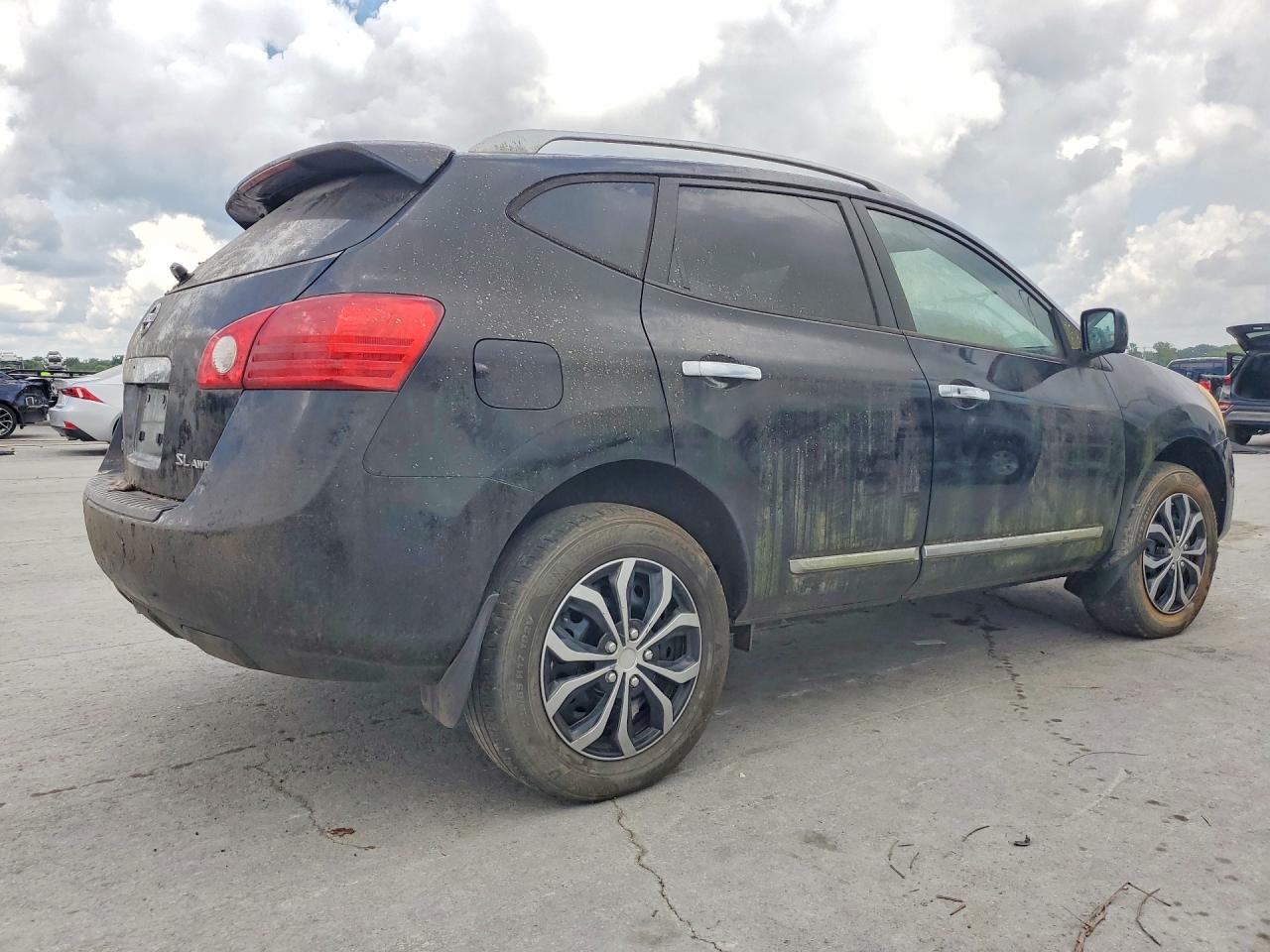 2012 Nissan Rogue S Черный vin: JN8AS5MV5CW388303