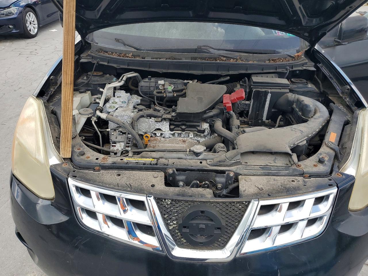 2012 Nissan Rogue S Черный vin: JN8AS5MV5CW388303