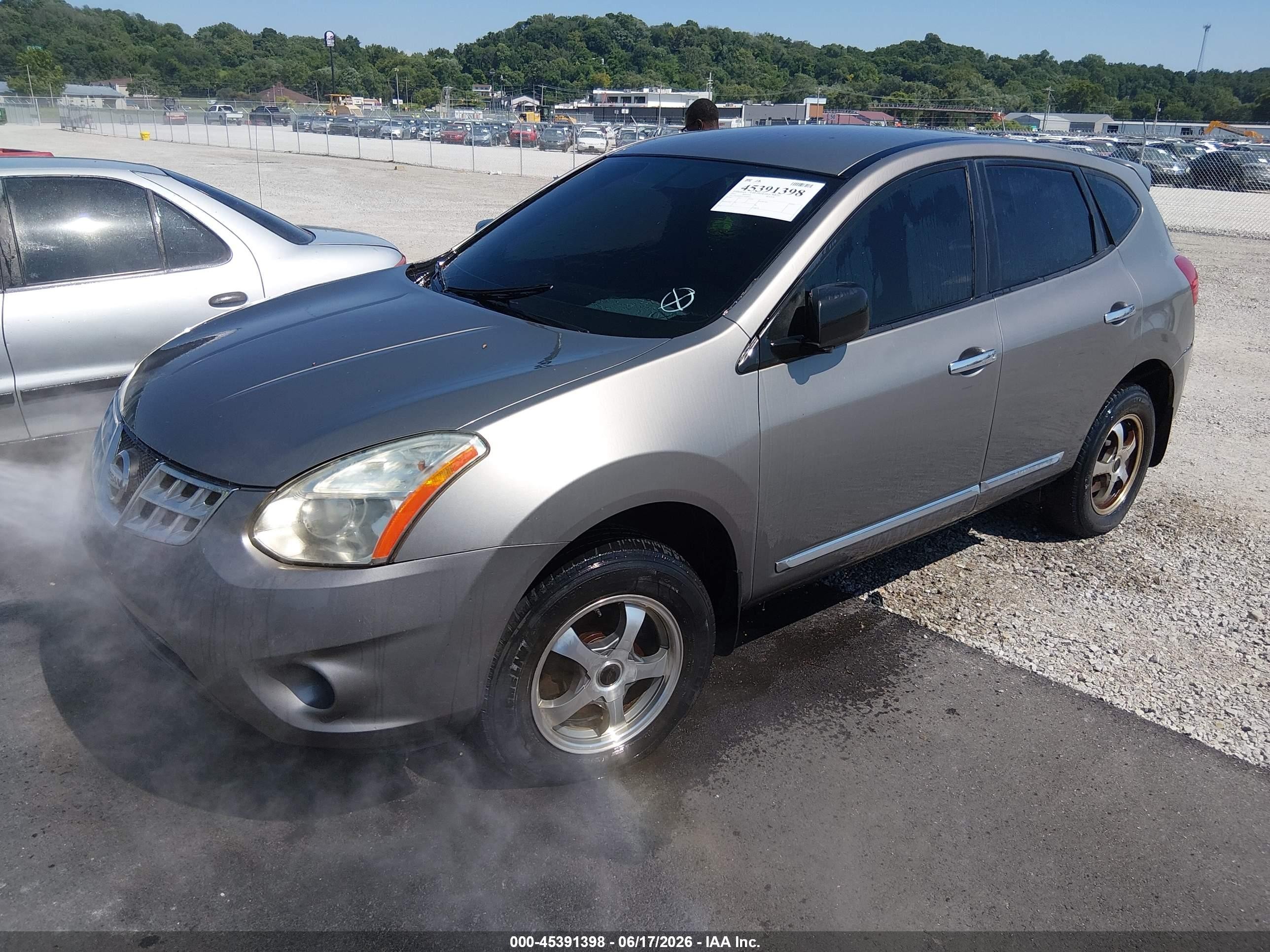 2012 Nissan Rogue S Gold vin: JN8AS5MV5CW389015