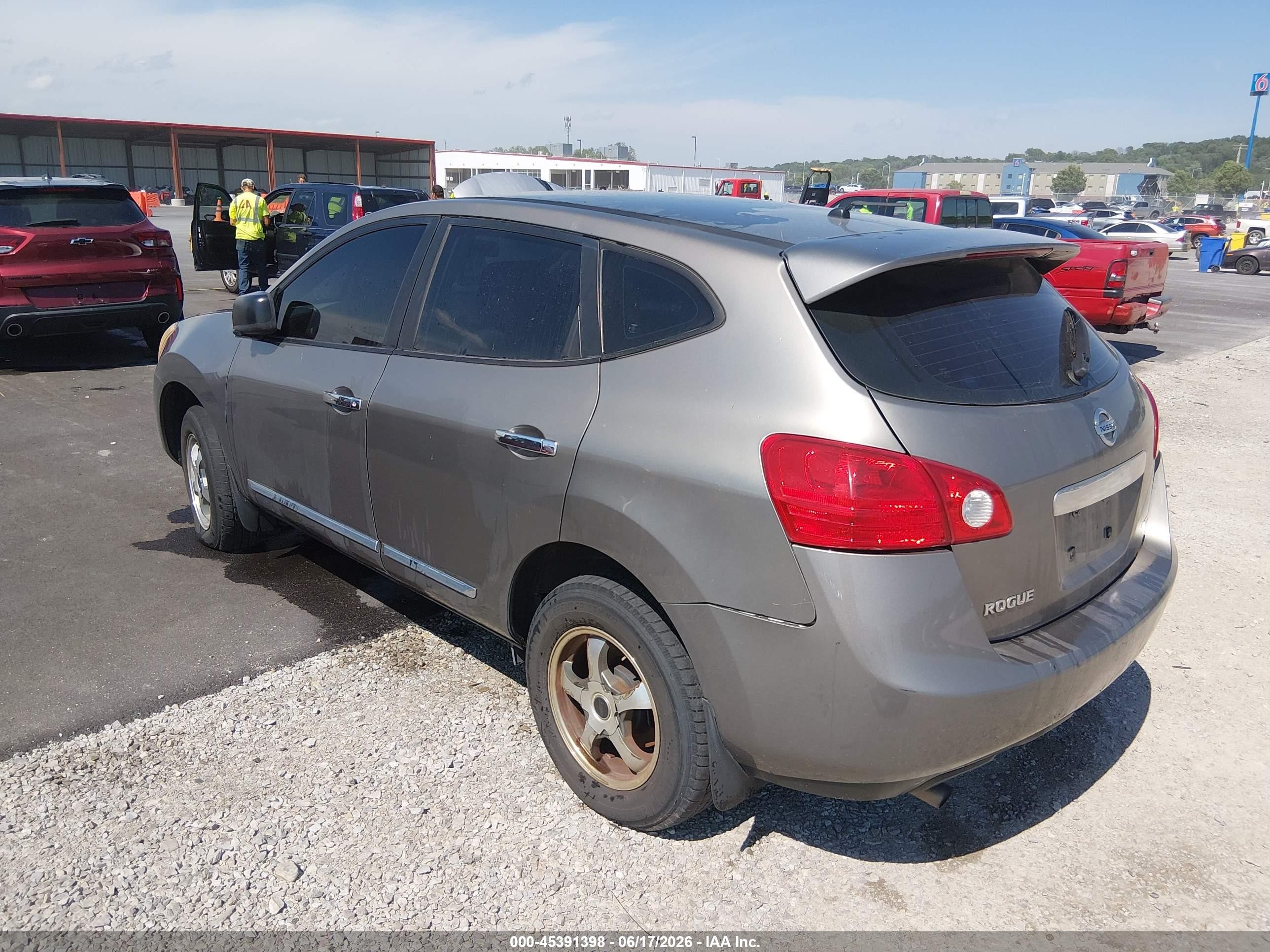 2012 Nissan Rogue S Gold vin: JN8AS5MV5CW389015