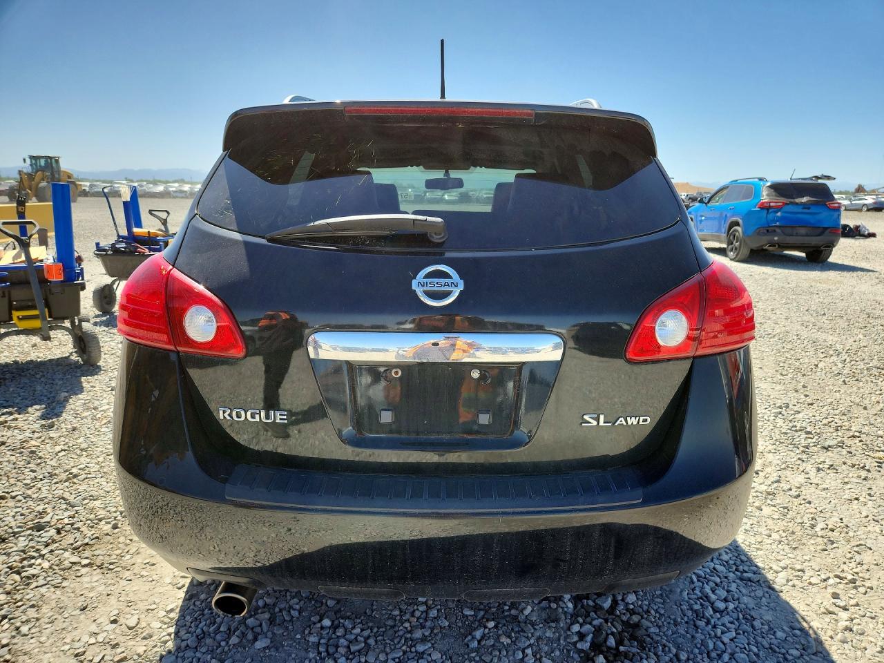 2012 Nissan Rogue S Black vin: JN8AS5MV5CW390911