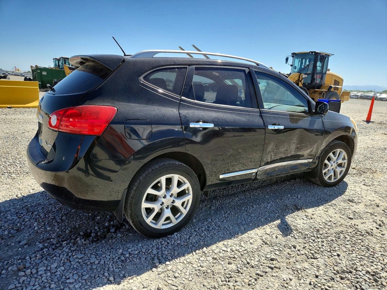 2012 Nissan Rogue S Black vin: JN8AS5MV5CW390911