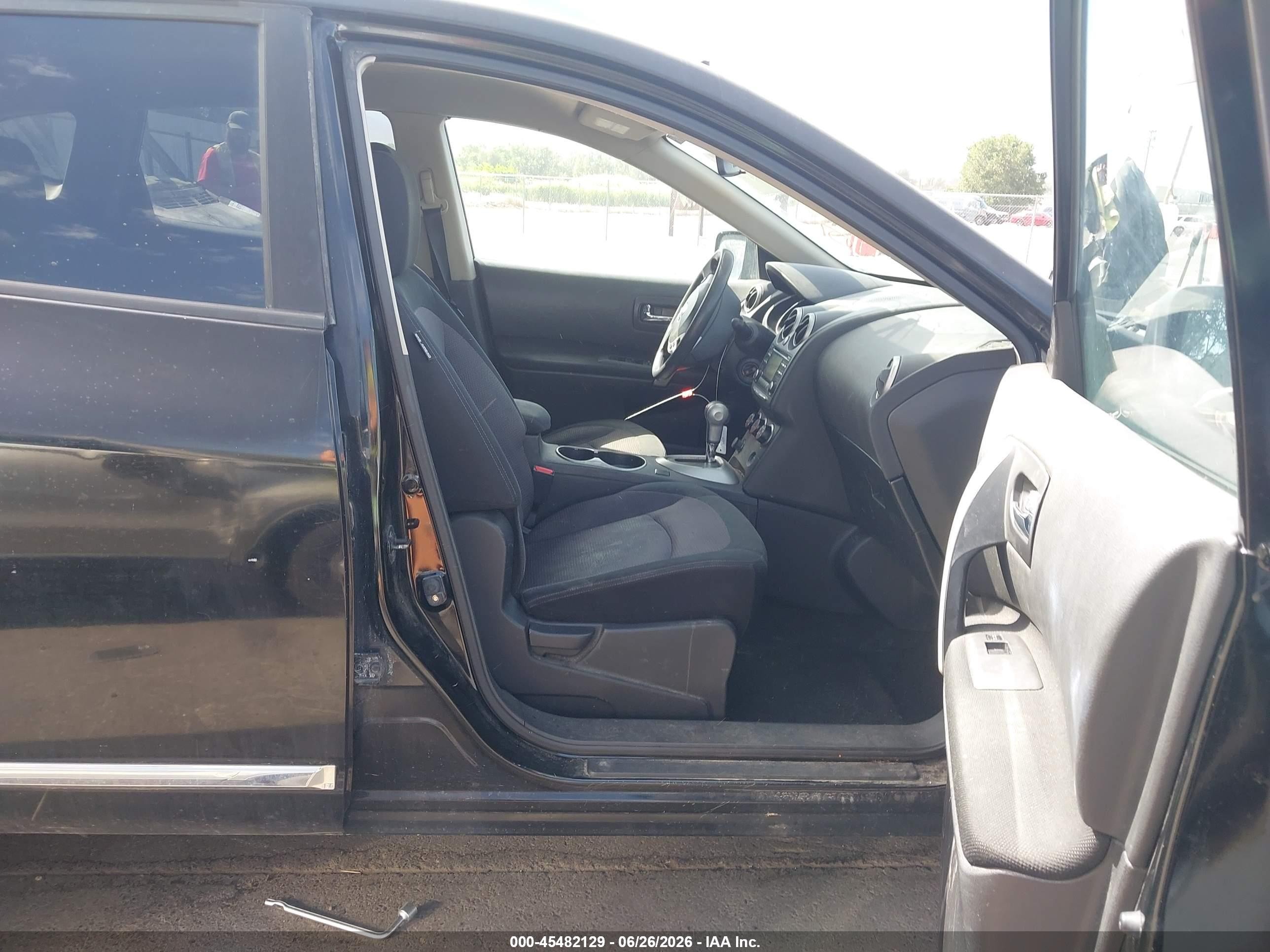 2012 Nissan Rogue Sv Black vin: JN8AS5MV5CW395669