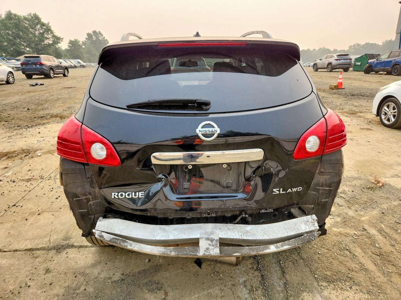 2012 Nissan Rogue S Черный vin: JN8AS5MV5CW398250