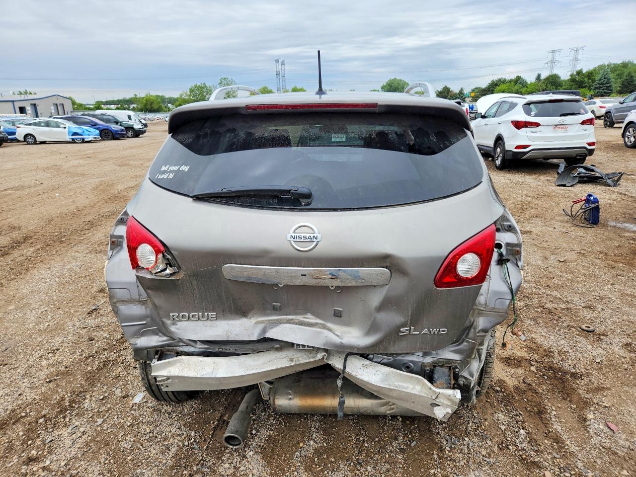 2012 Nissan Rogue S Tan vin: JN8AS5MV5CW404032