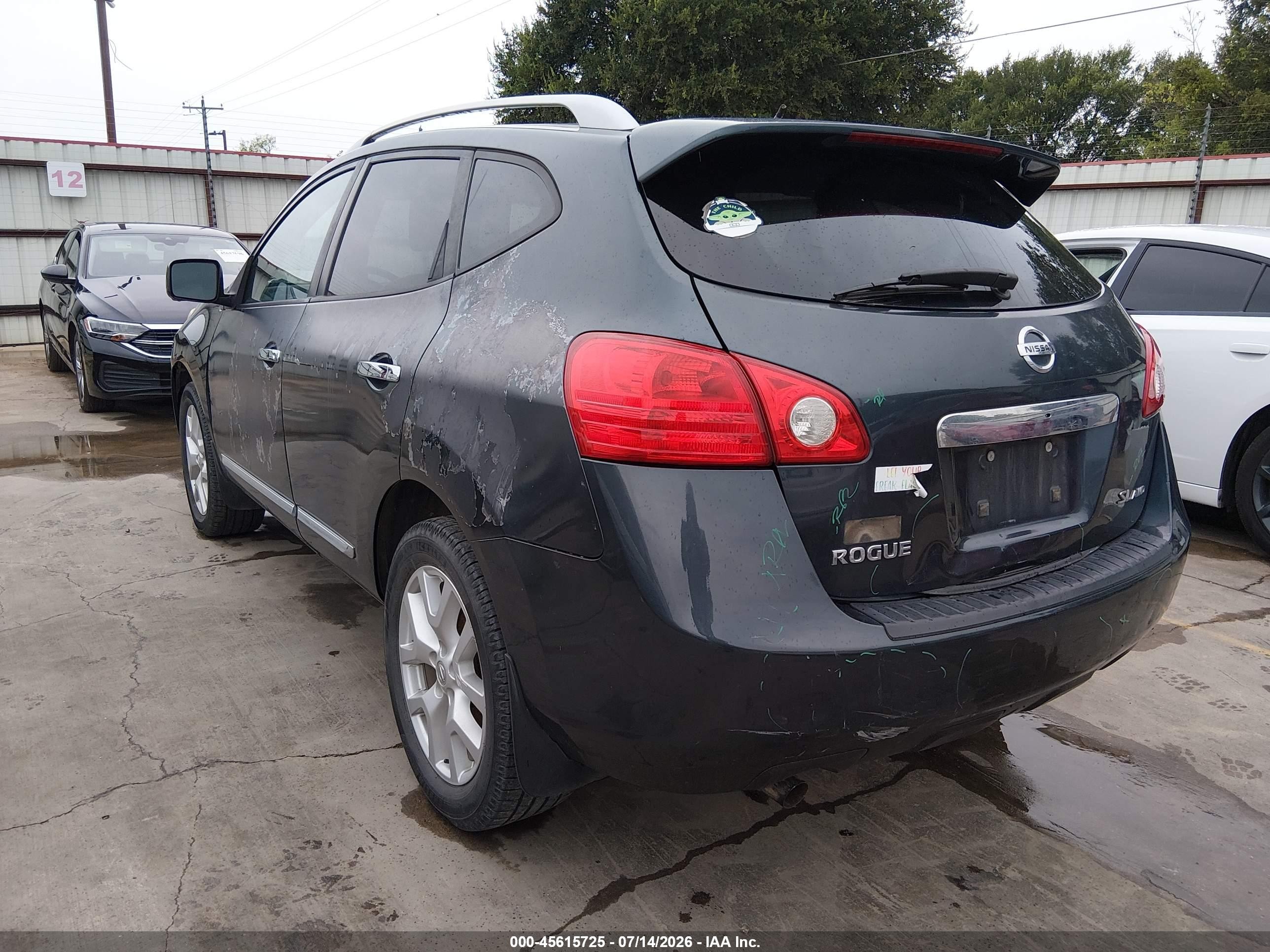 2012 Nissan Rogue Sv W/sl Pkg Navy vin: JN8AS5MV5CW414057