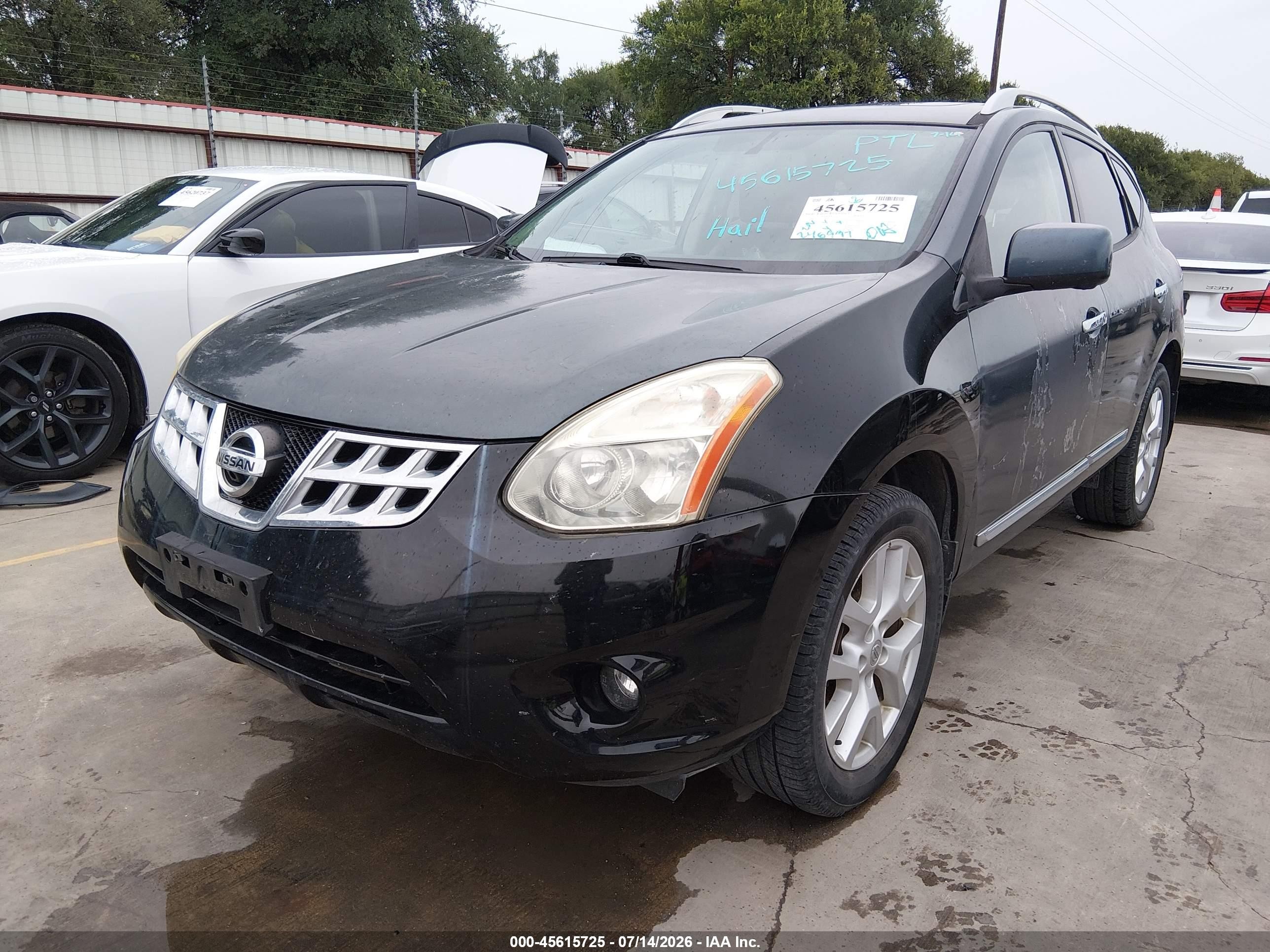 2012 Nissan Rogue Sv W/sl Pkg Navy vin: JN8AS5MV5CW414057