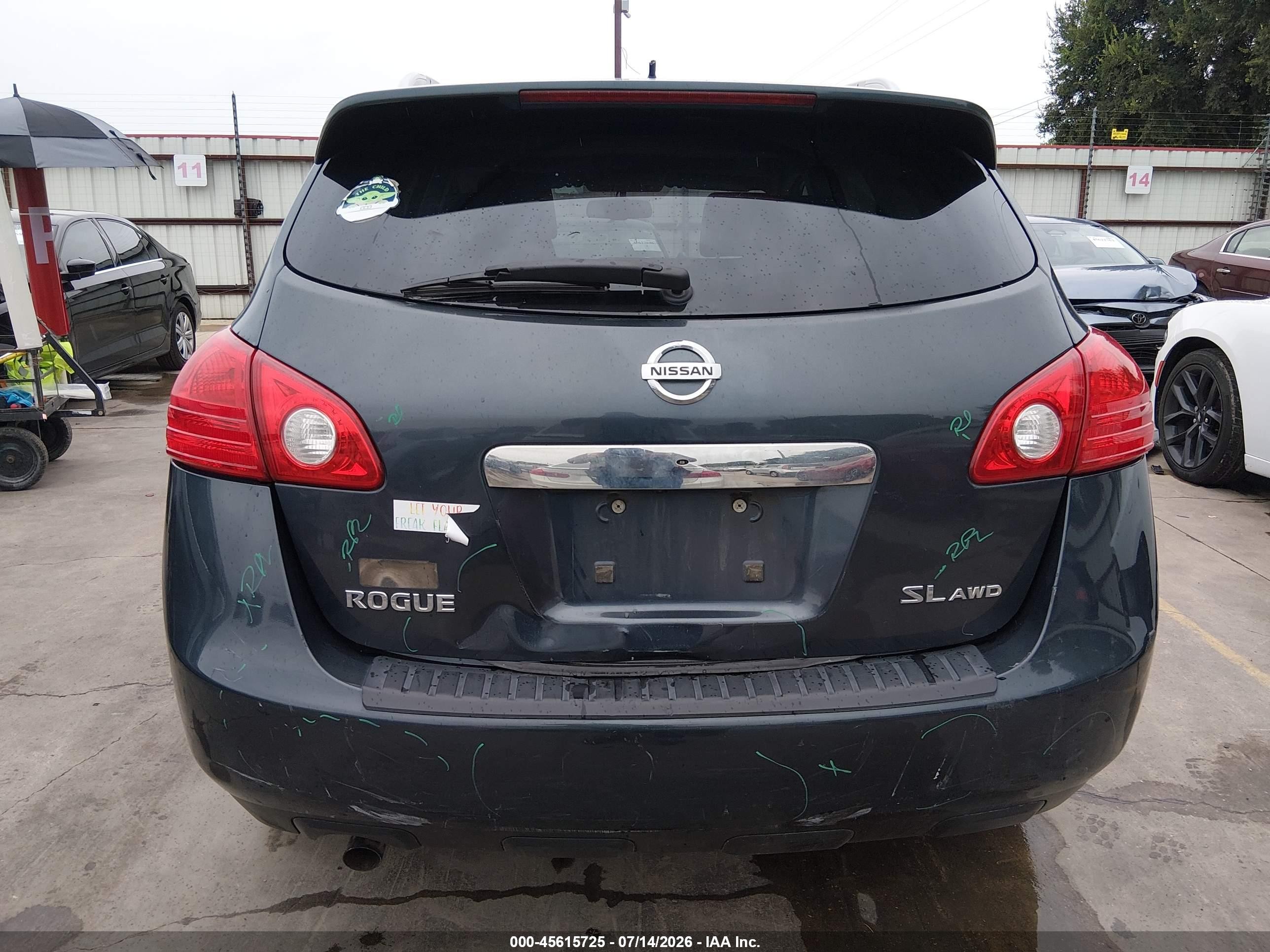 2012 Nissan Rogue Sv W/sl Pkg Navy vin: JN8AS5MV5CW414057
