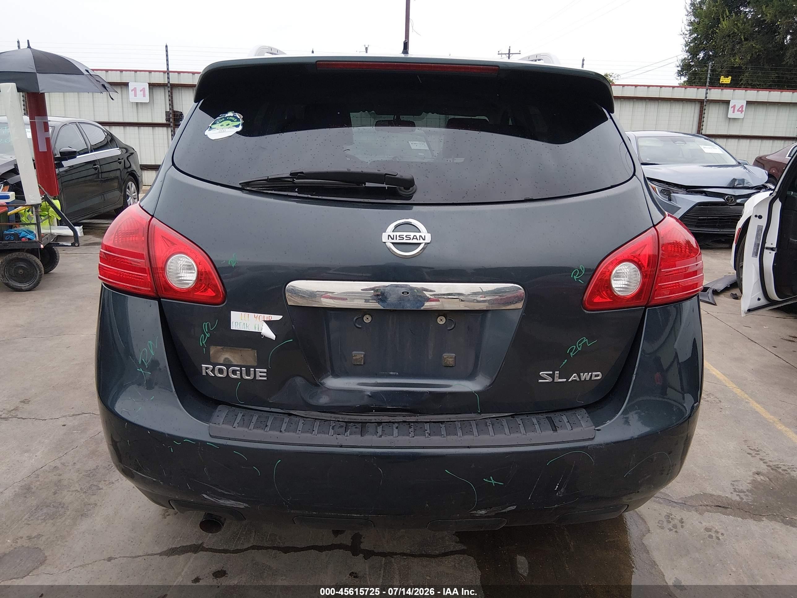 2012 Nissan Rogue Sv W/sl Pkg Navy vin: JN8AS5MV5CW414057