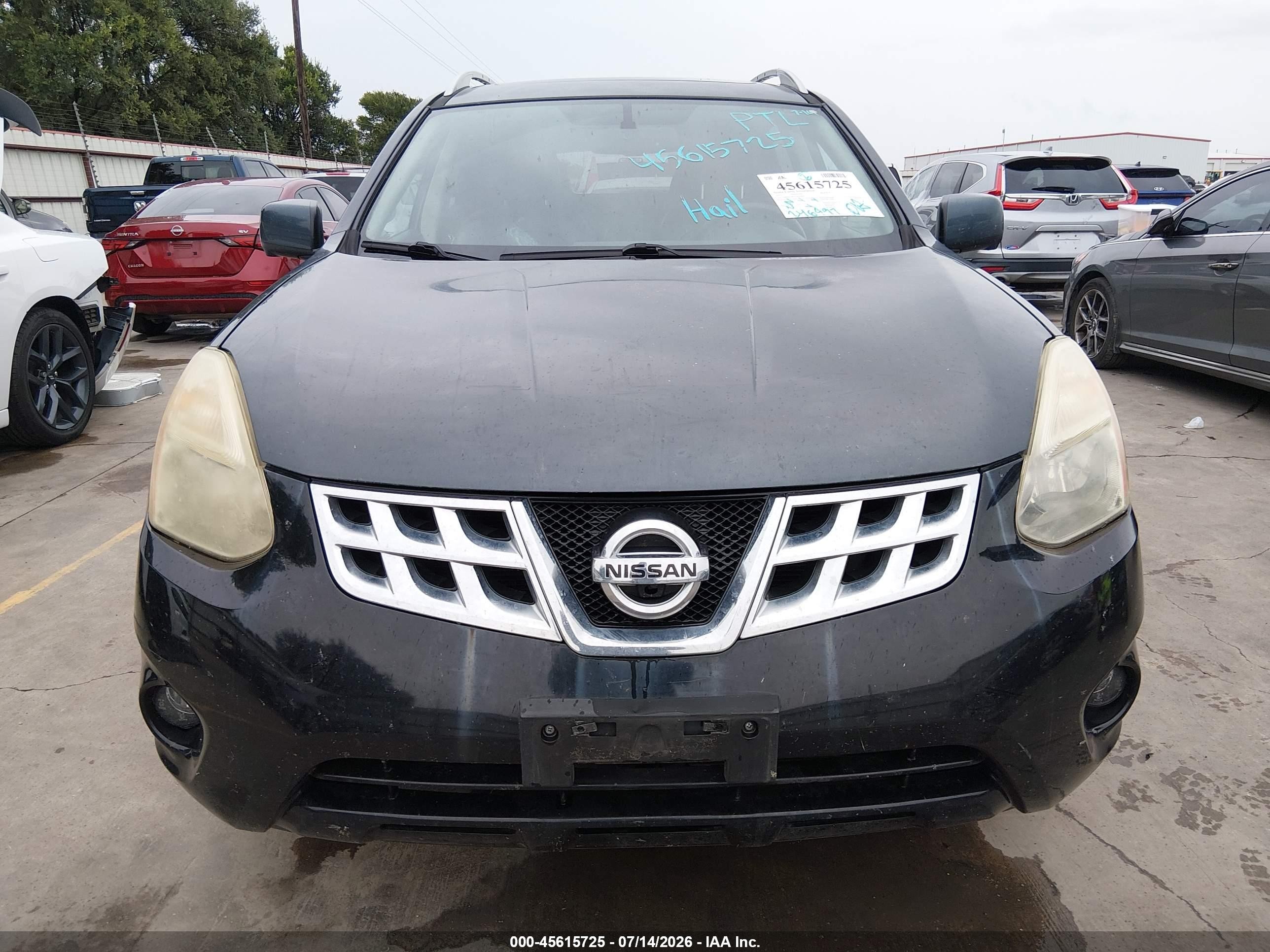 2012 Nissan Rogue Sv W/sl Pkg Navy vin: JN8AS5MV5CW414057