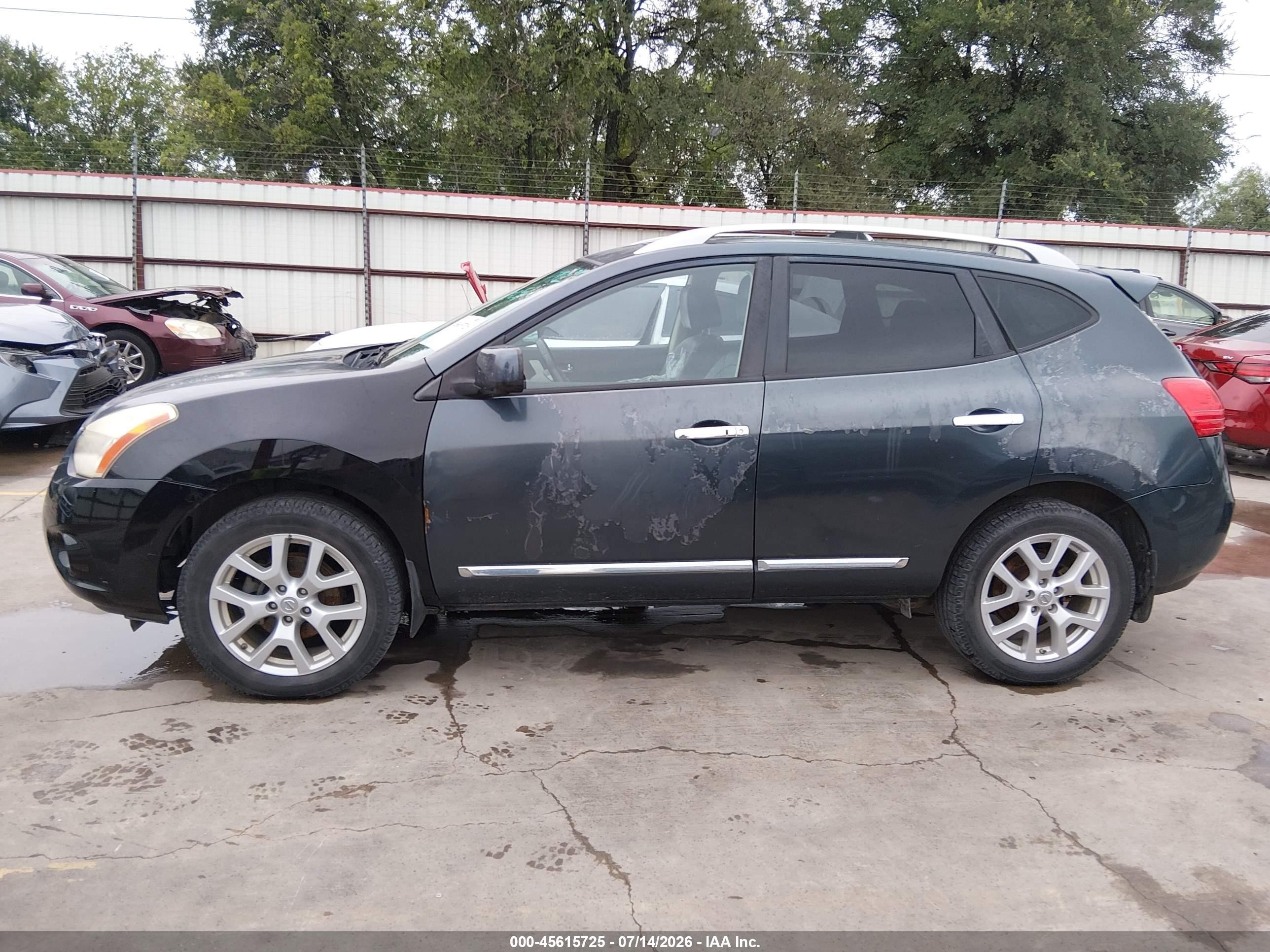 2012 Nissan Rogue Sv W/sl Pkg Navy vin: JN8AS5MV5CW414057