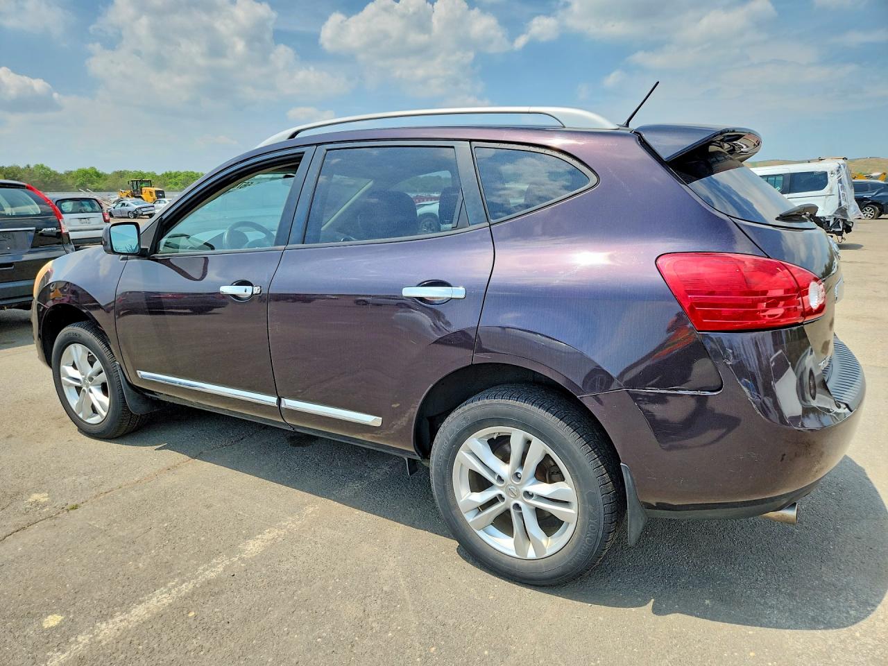 2012 Nissan Rogue S Purple vin: JN8AS5MV5CW414169