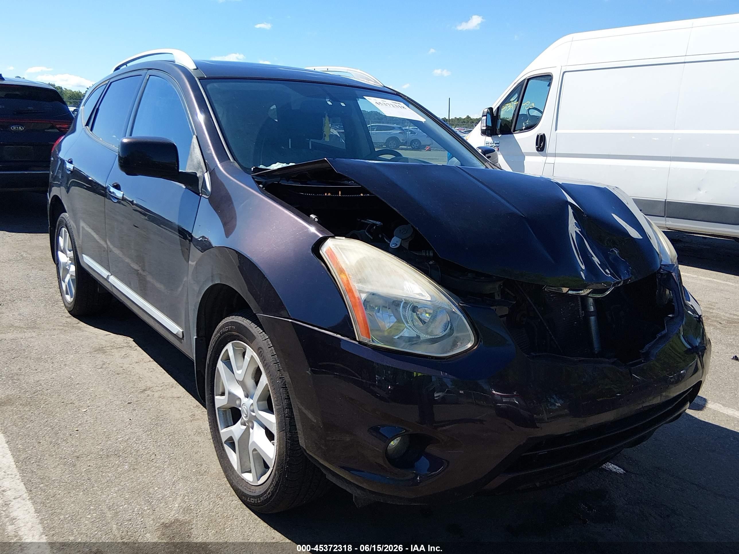 2012 Nissan Rogue Sv W/sl Pkg Purple vin: JN8AS5MV5CW414625