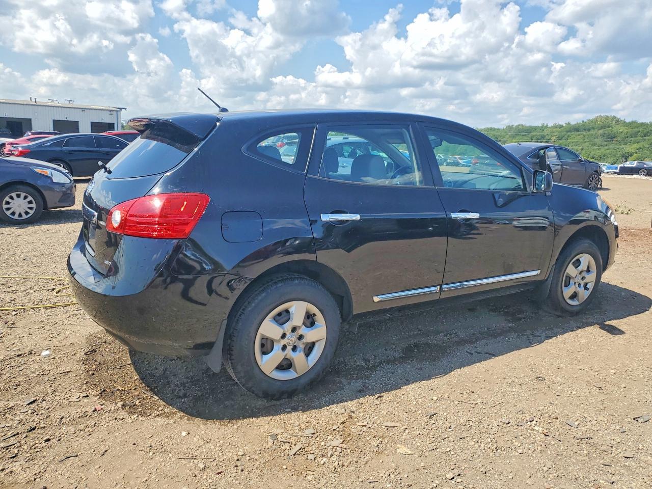 2012 Nissan Rogue S Black vin: JN8AS5MV5CW415886